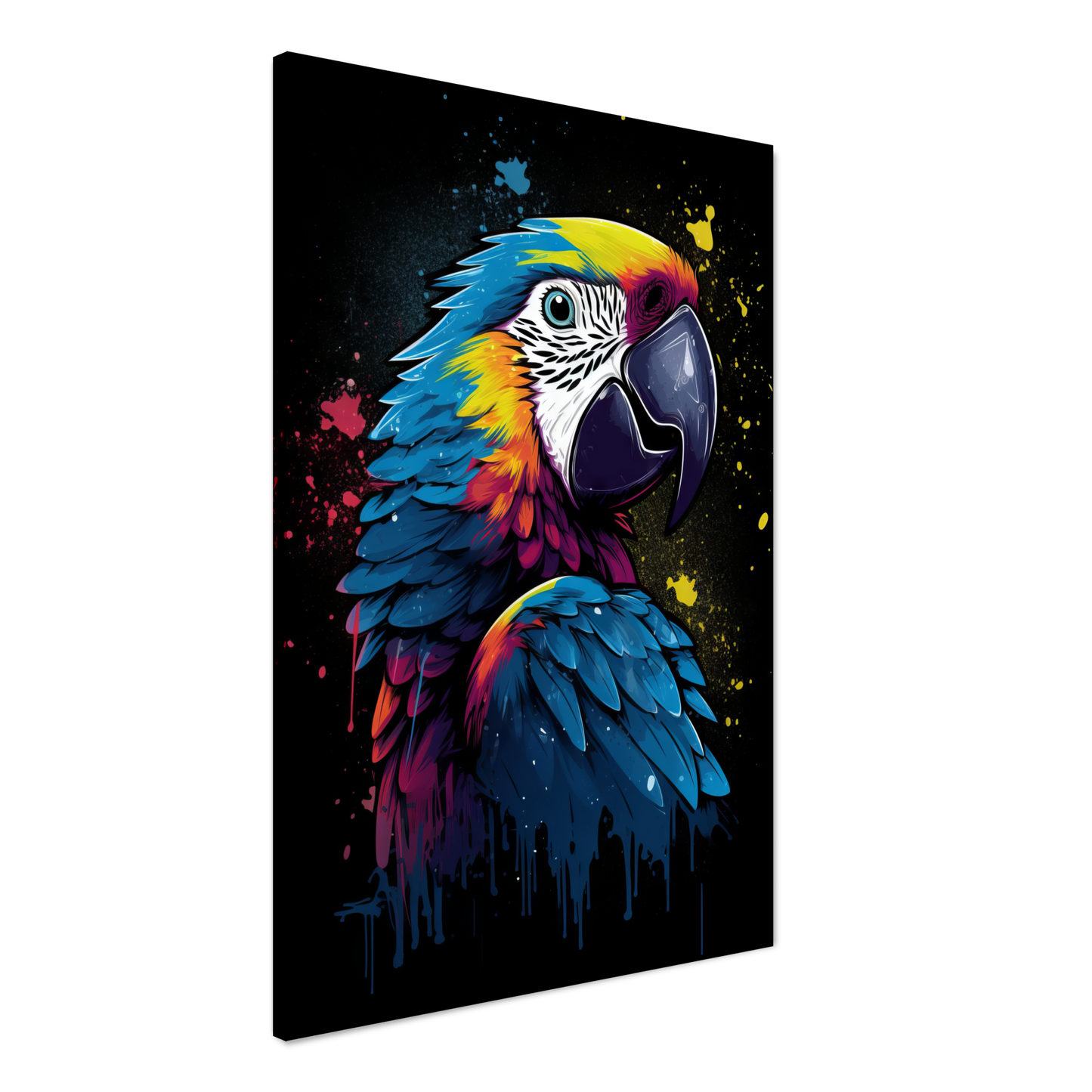 Vogel Papagei Pop-Art (BIRD27)
