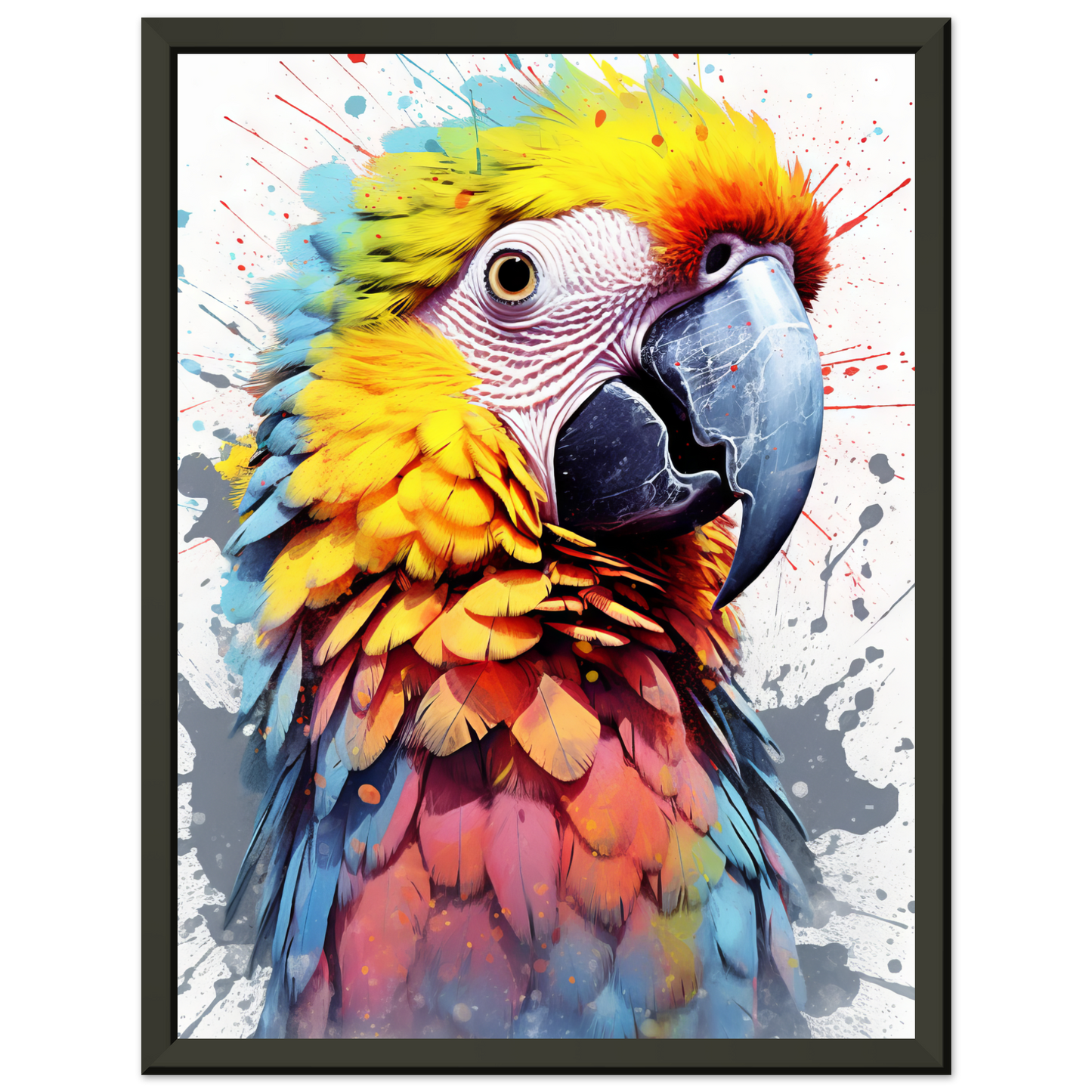 Vogel Papagei Pop-Art (BIRD31)