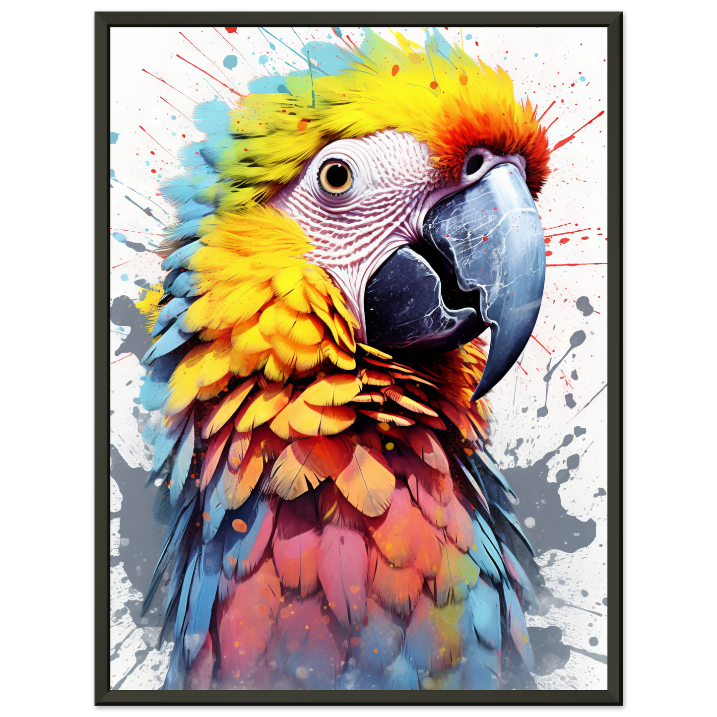 Vogel Papagei Pop-Art (BIRD31)