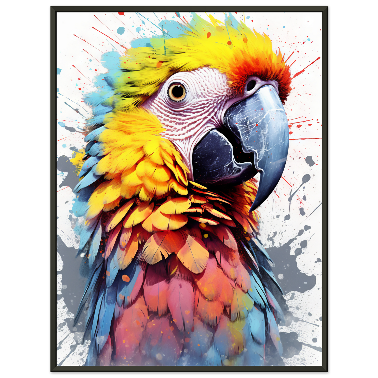 Vogel Papagei Pop-Art (BIRD31)
