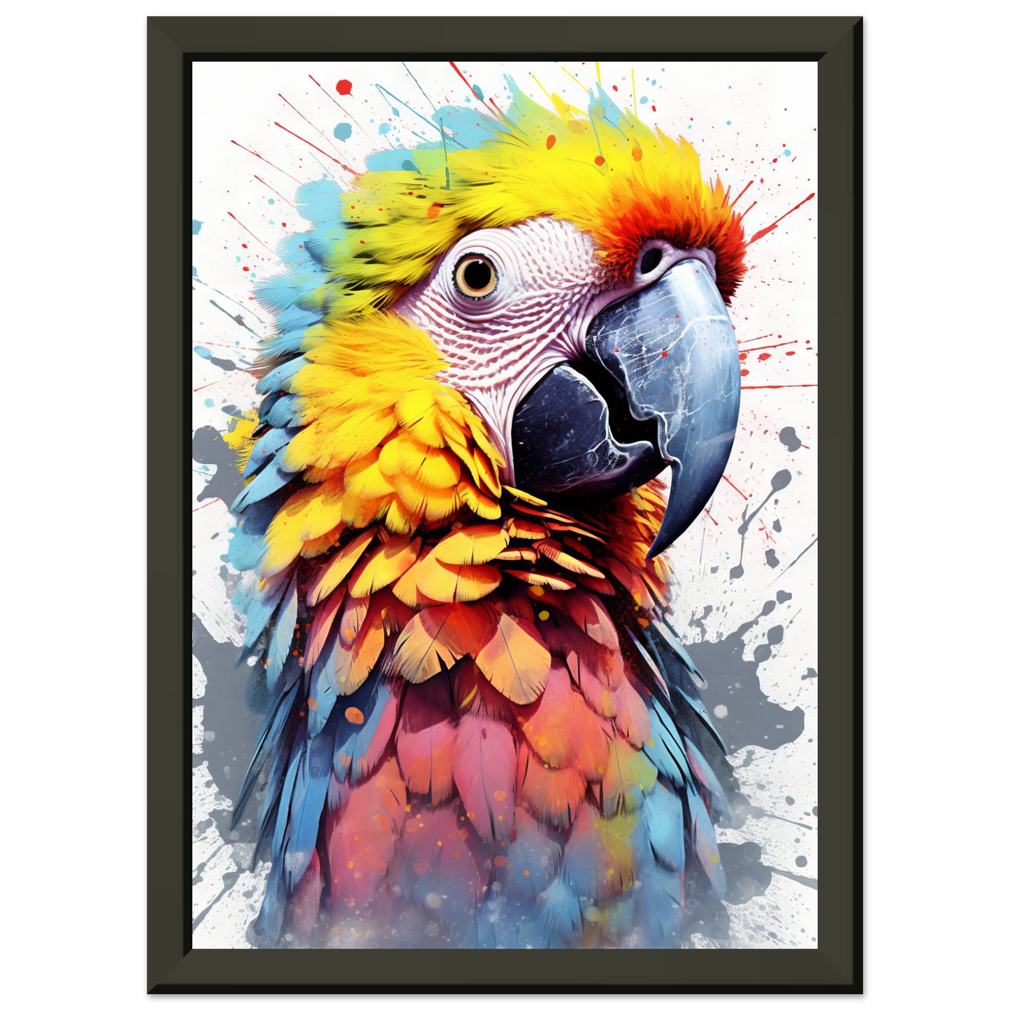 Vogel Papagei Pop-Art (BIRD31)