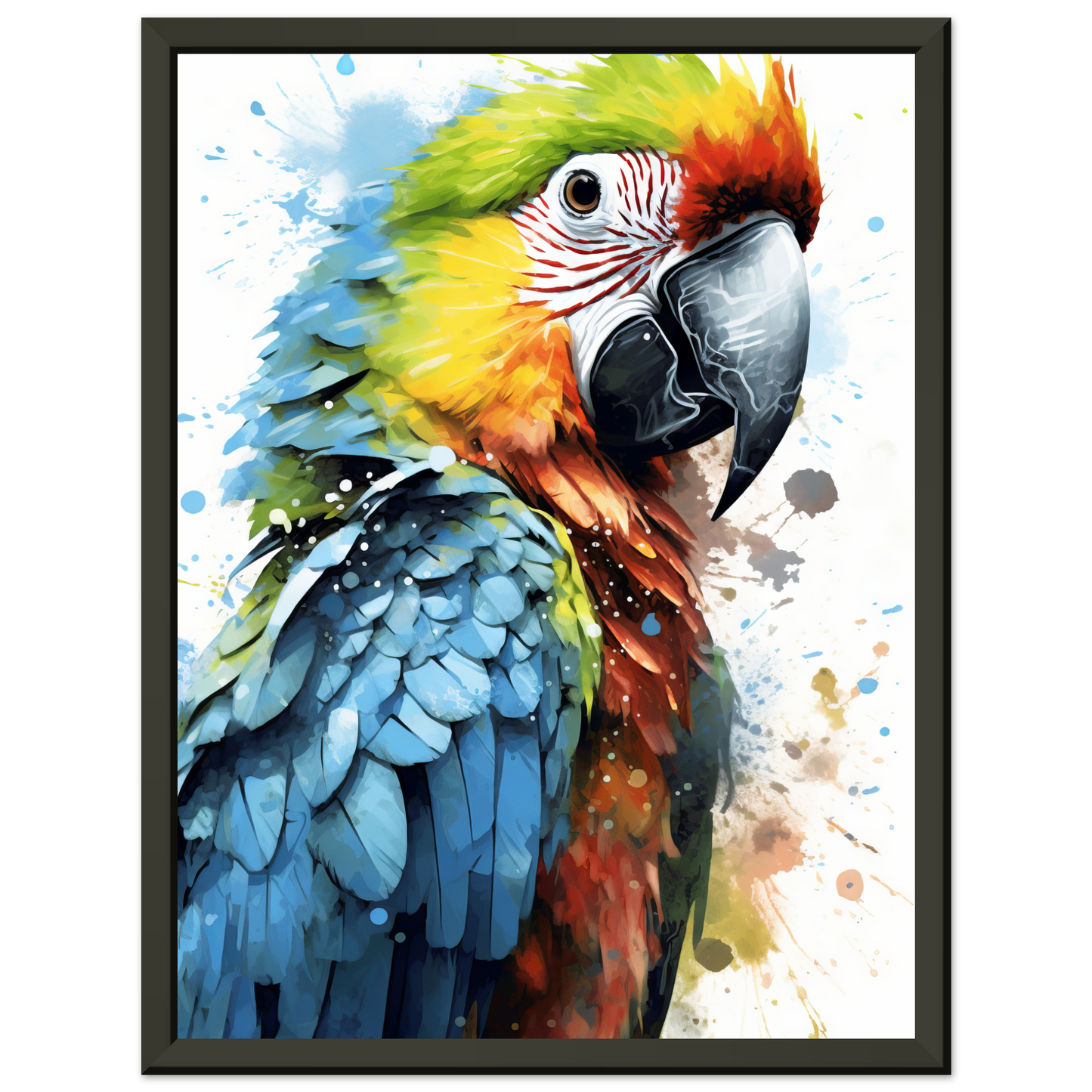 Bird parrot pop art (BIRD32)