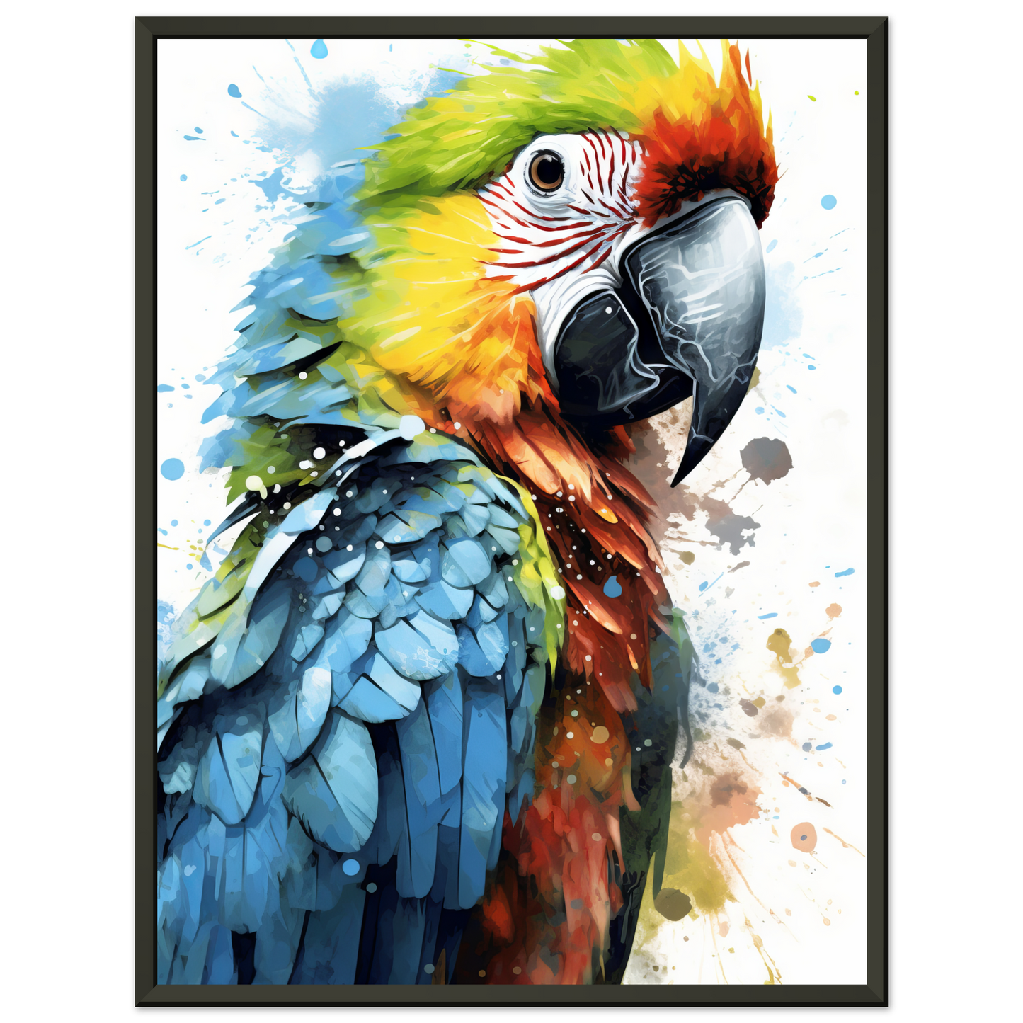 Bird parrot pop art (BIRD32)