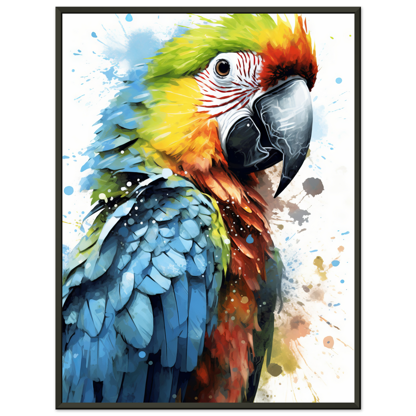 Bird parrot pop art (BIRD32)