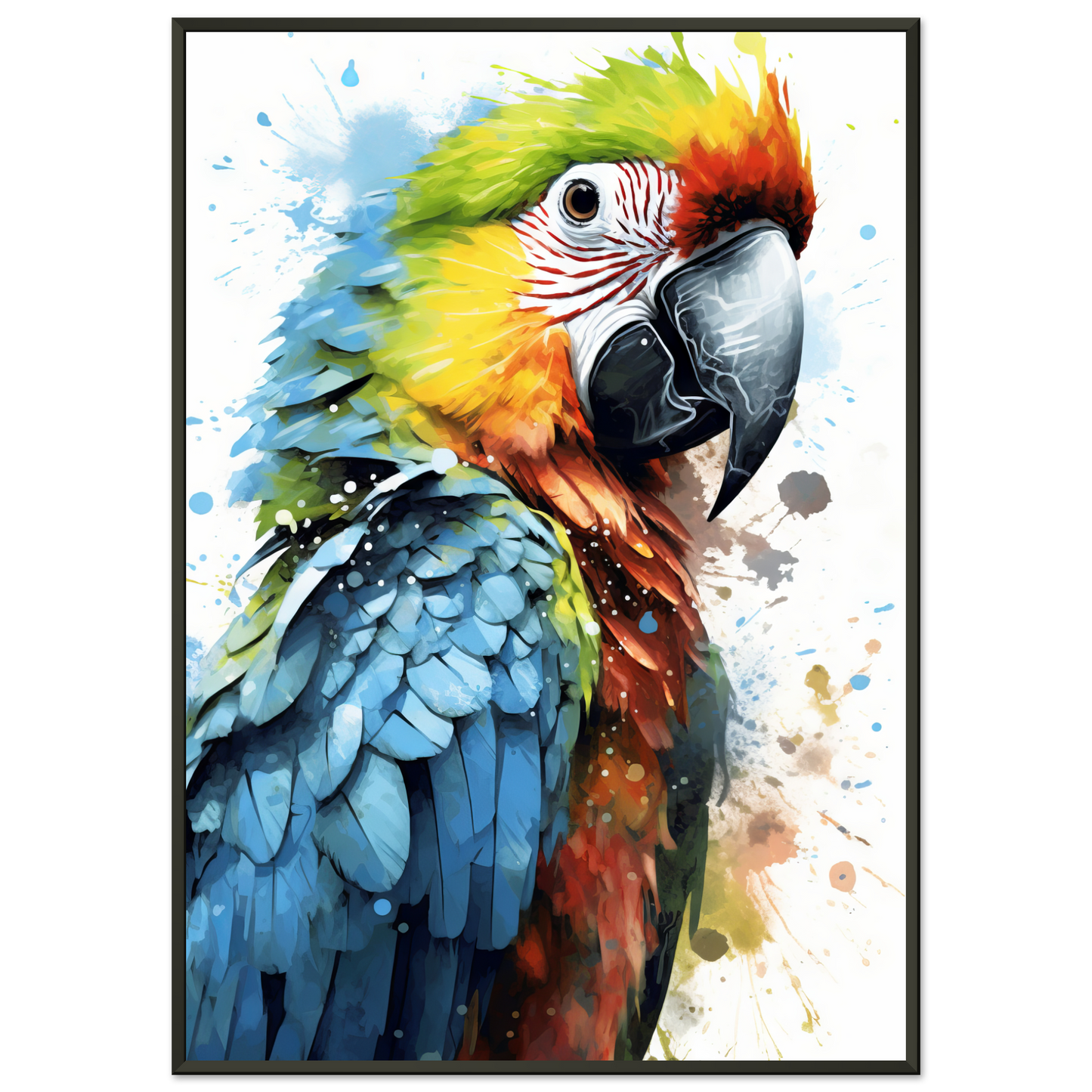 Bird parrot pop art (BIRD32)