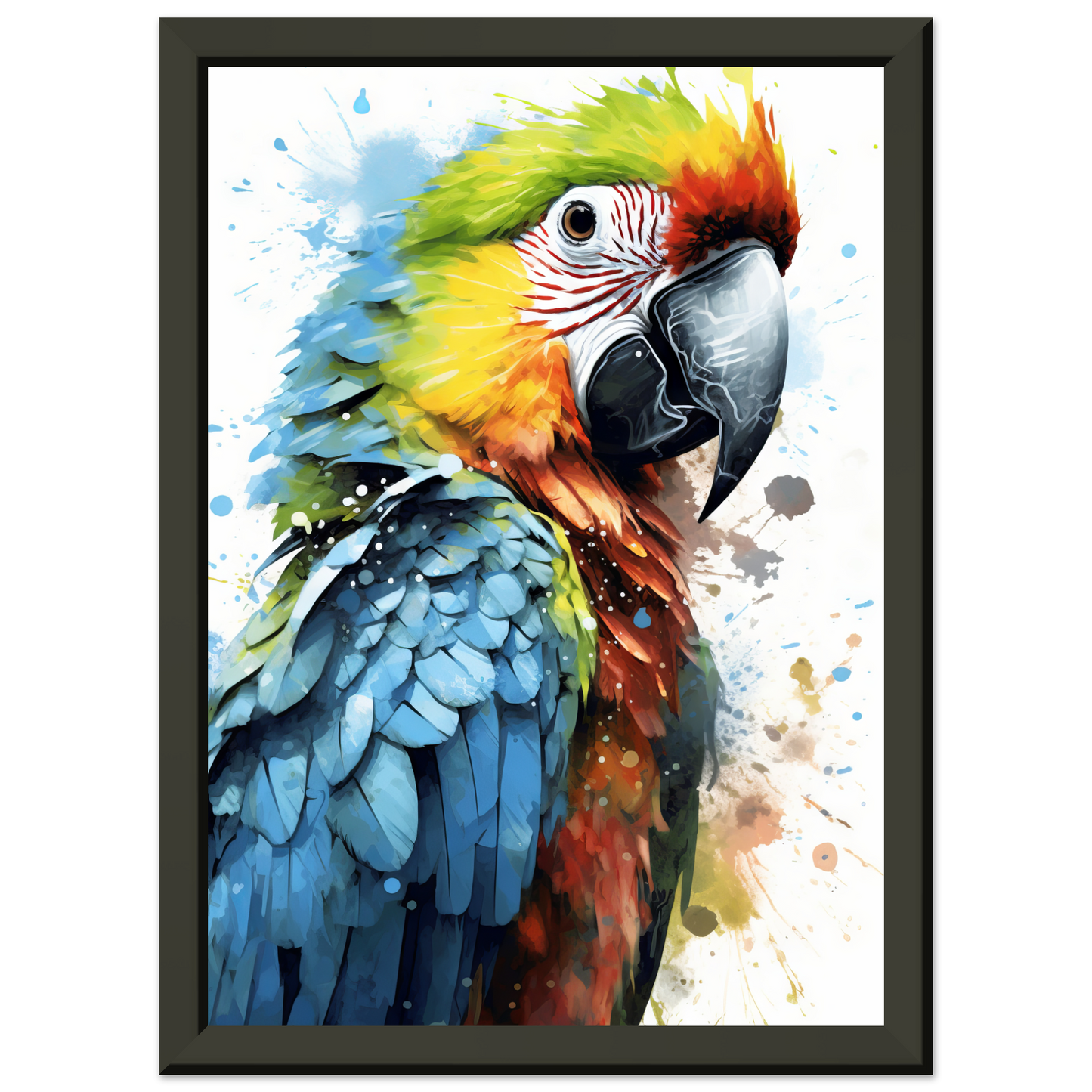 Bird parrot pop art (BIRD32)