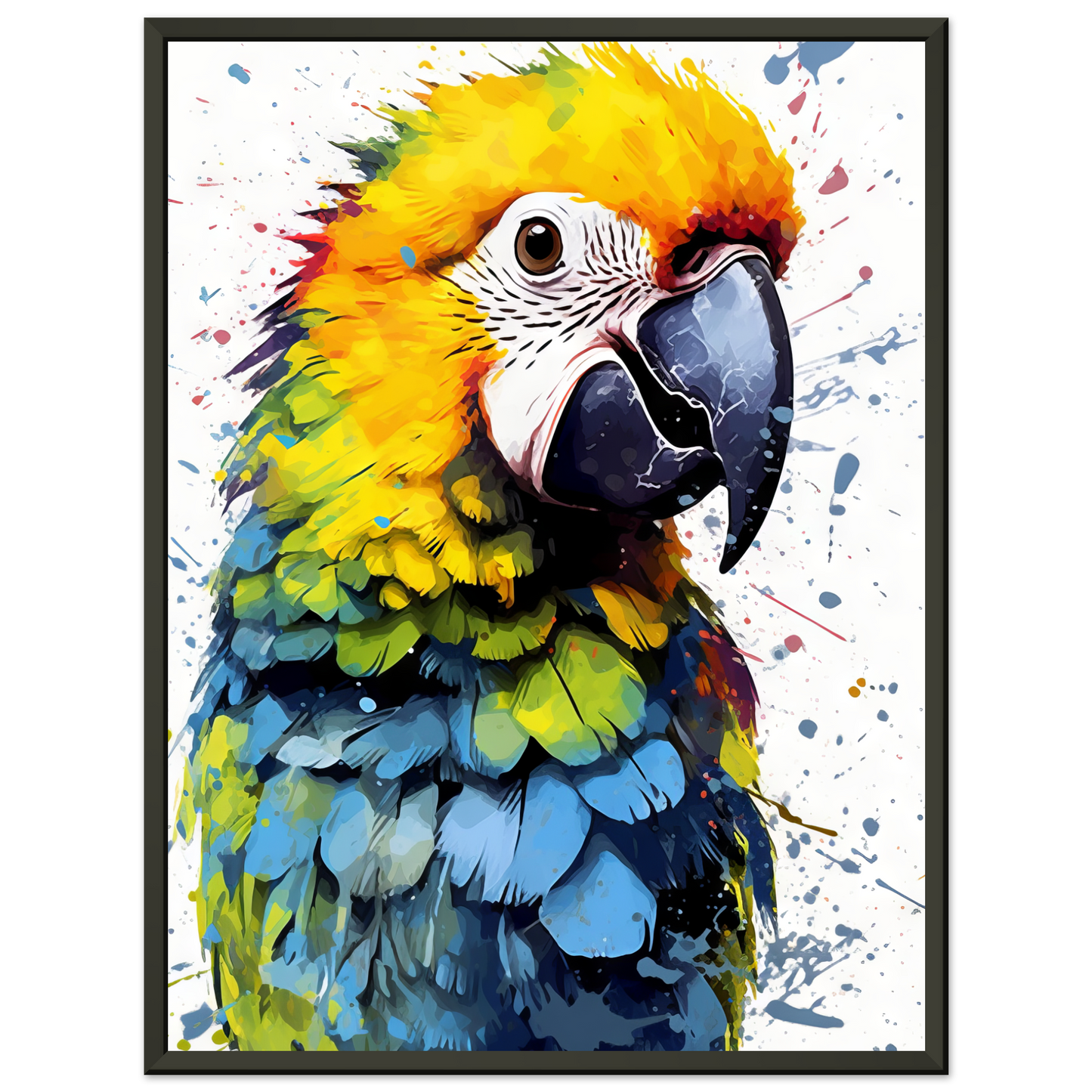 Vogel Papagei Pop-Art (BIRD29)