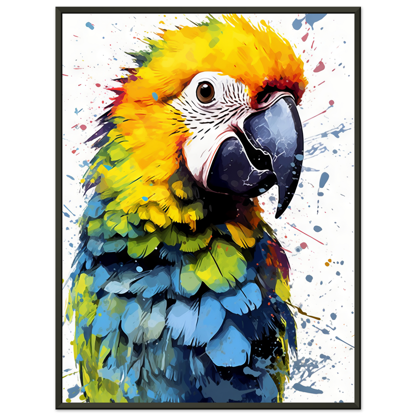 Vogel Papagei Pop-Art (BIRD29)