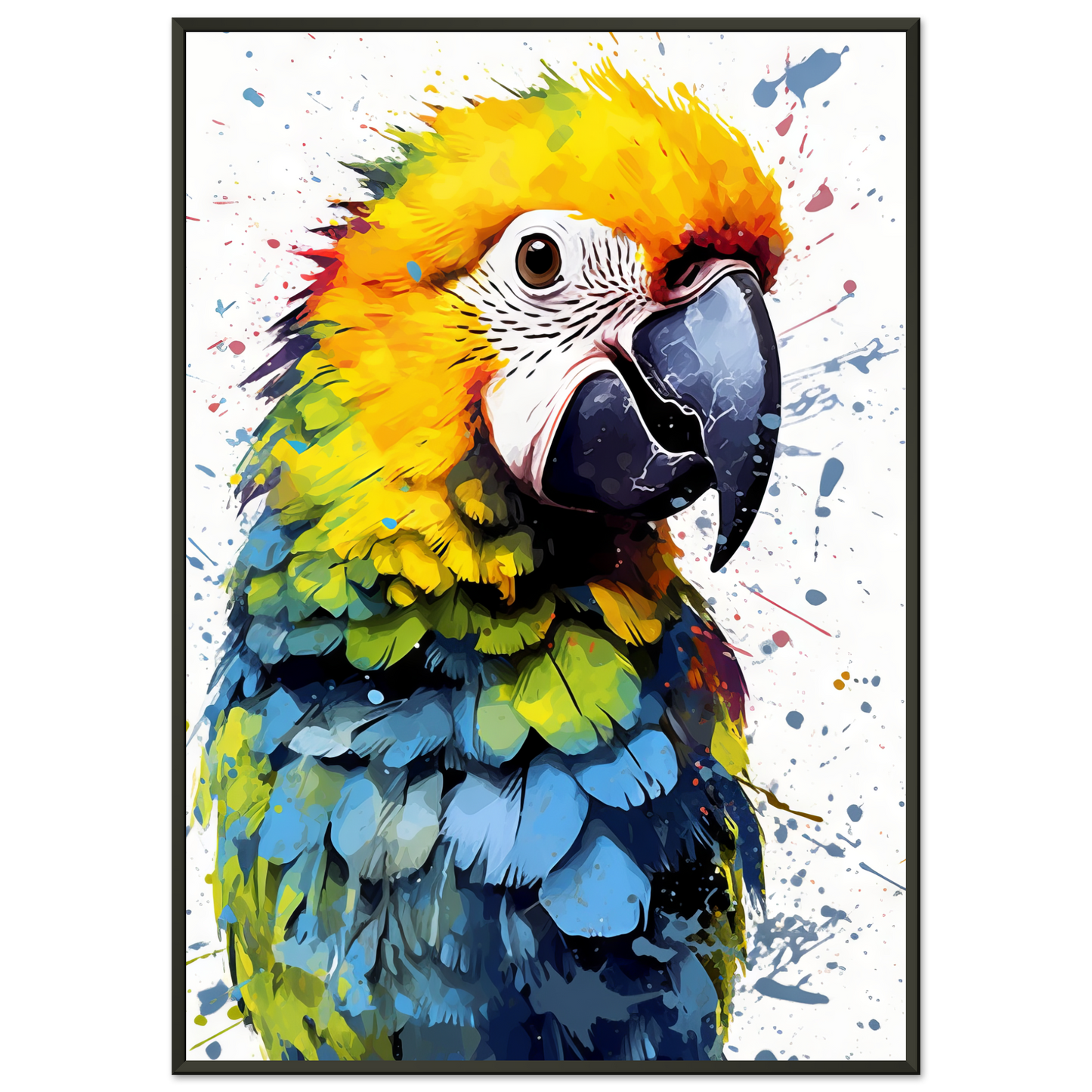 Vogel Papagei Pop-Art (BIRD29)