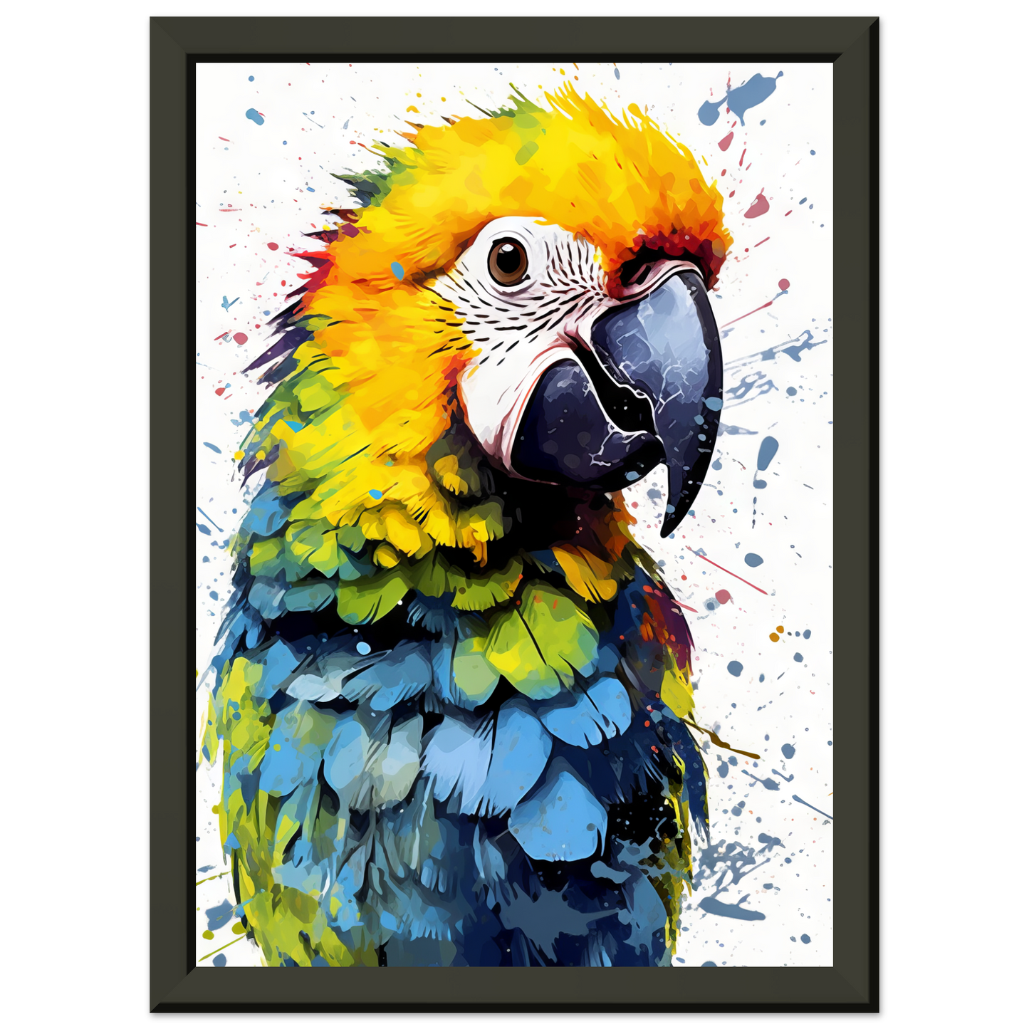 Vogel Papagei Pop-Art (BIRD29)
