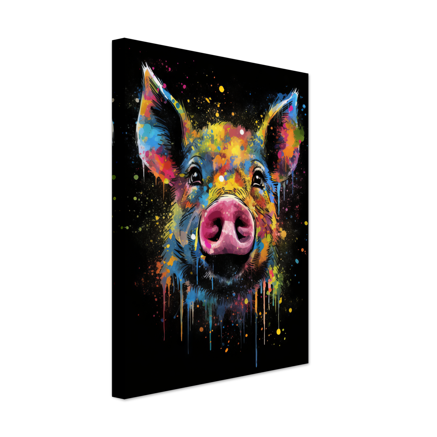 Schweine Schwein (Pop-Art) (PIG02)