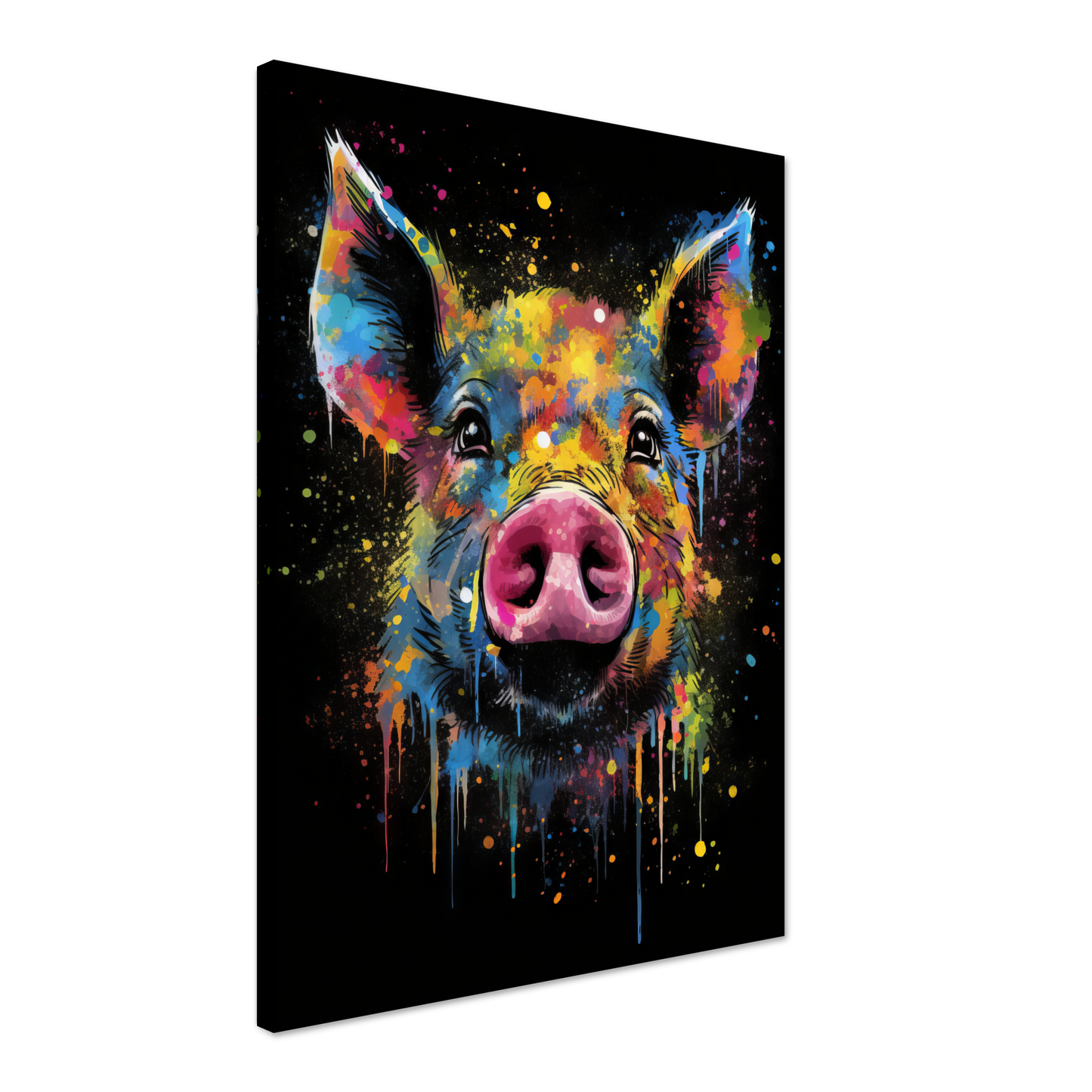 Schweine Schwein (Pop-Art) (PIG02)