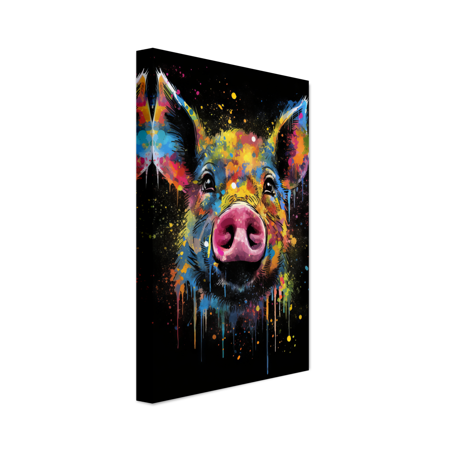 Schweine Schwein (Pop-Art) (PIG02)