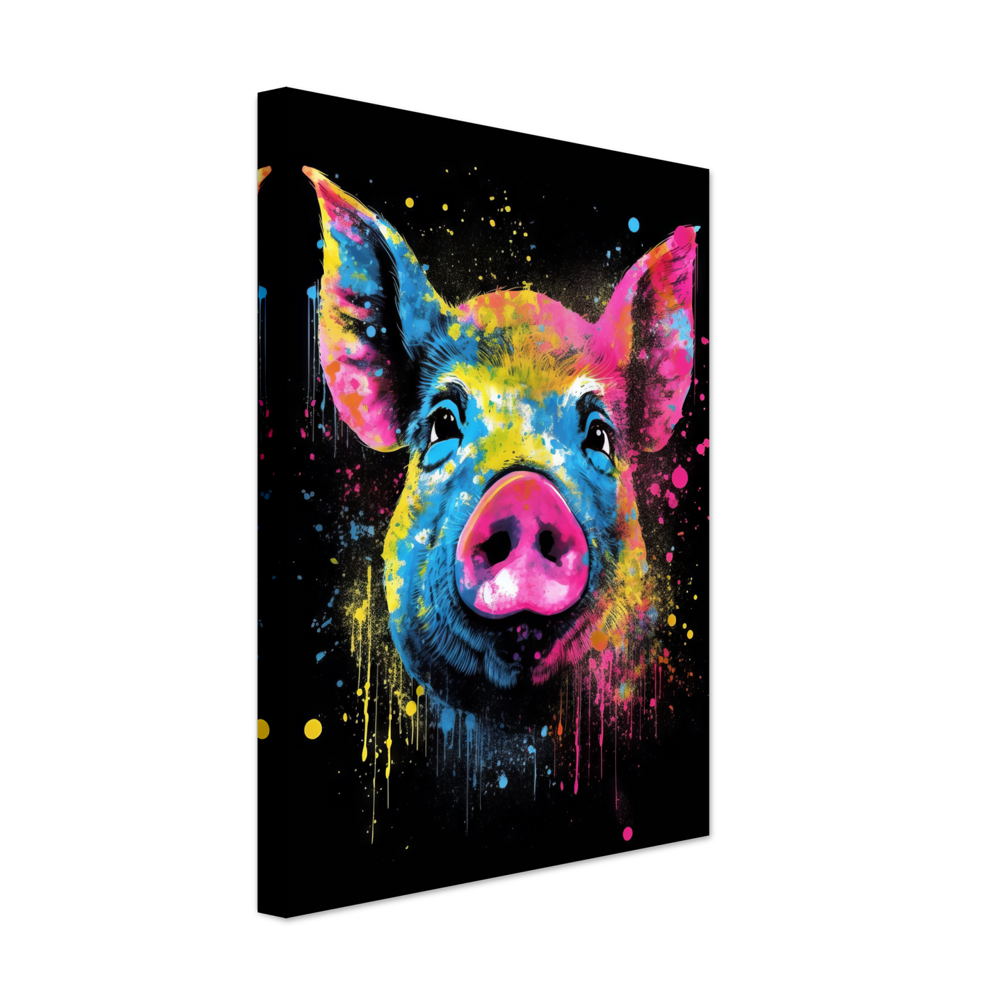 Schweine Schwein (Pop-Art) (PIG03)