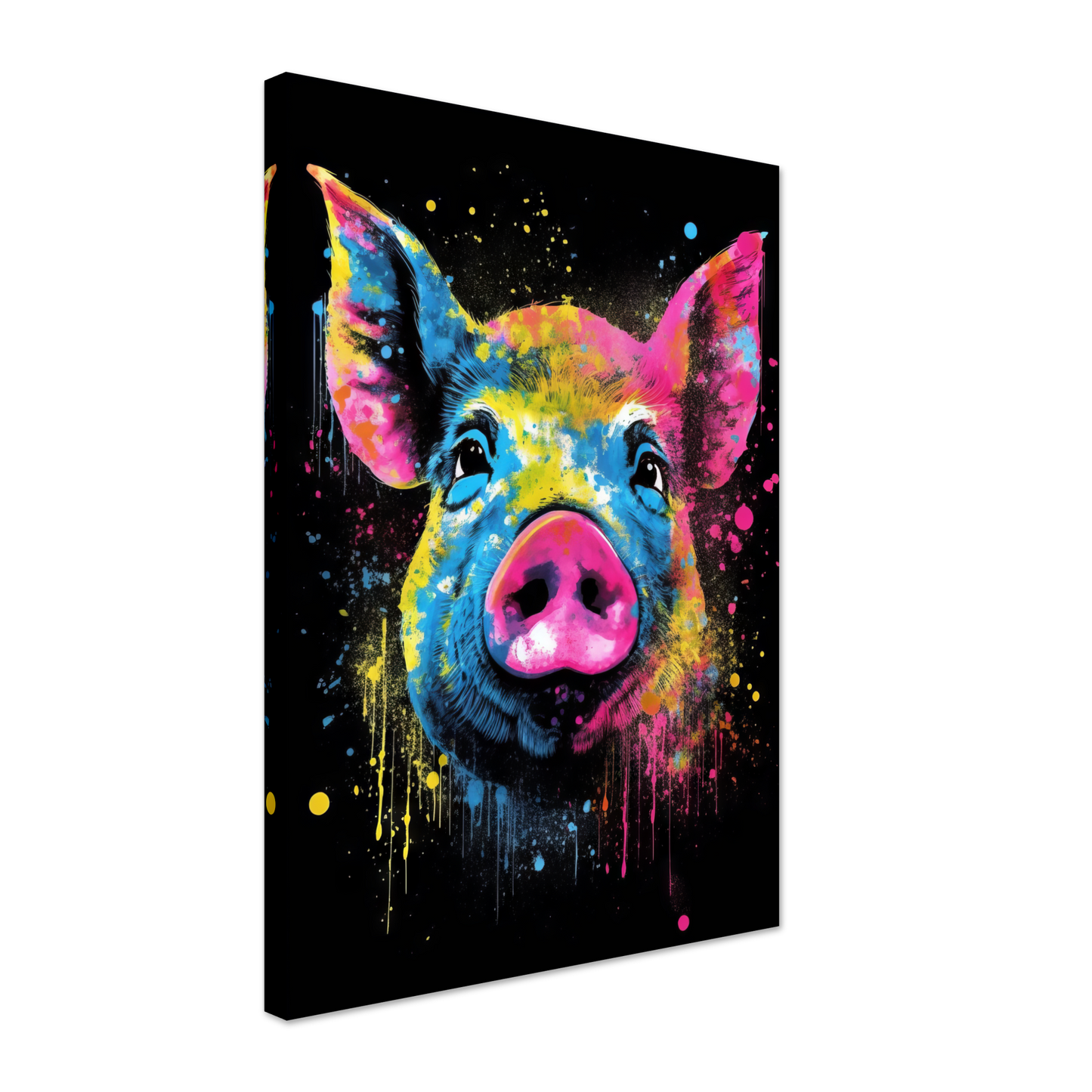 Schweine Schwein (Pop-Art) (PIG03)