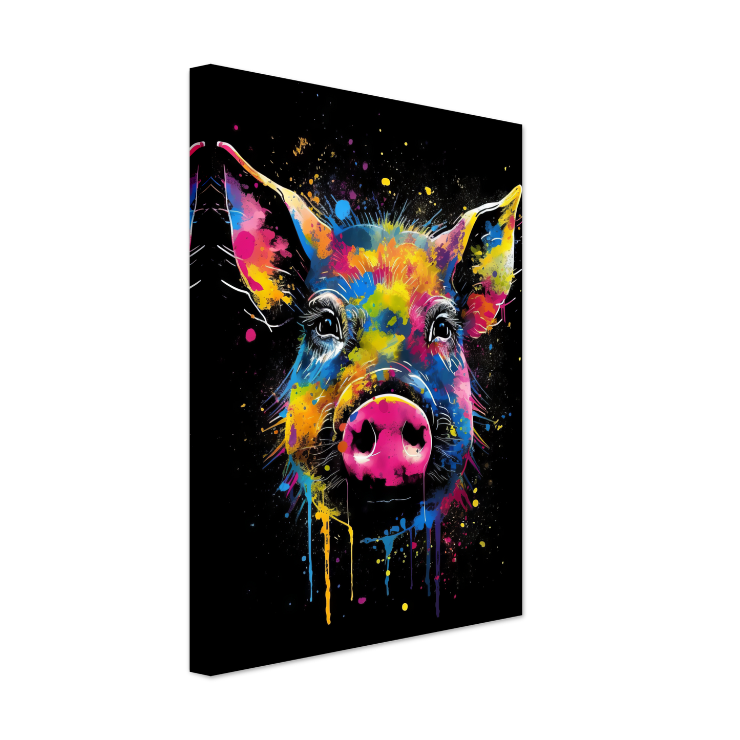 Schweine Schwein (Pop-Art) (PIG04)