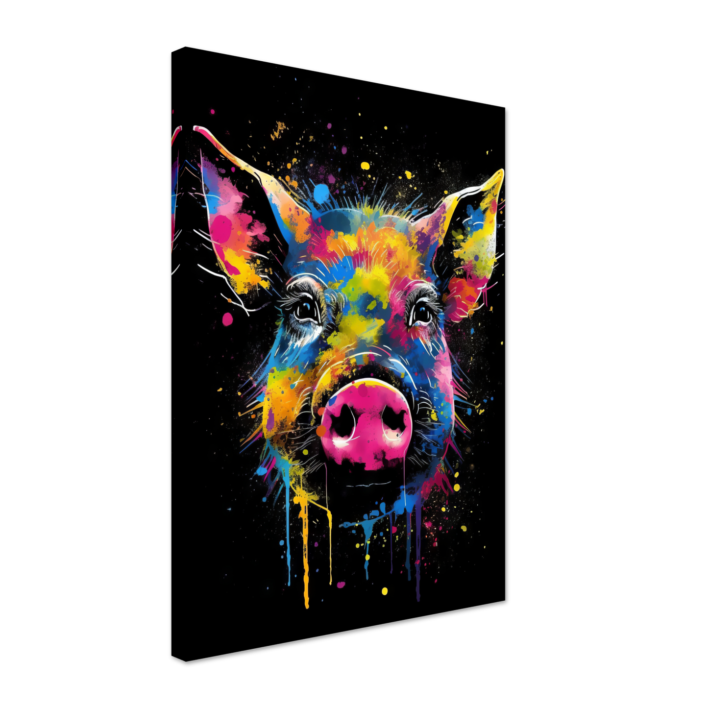 Schweine Schwein (Pop-Art) (PIG04)