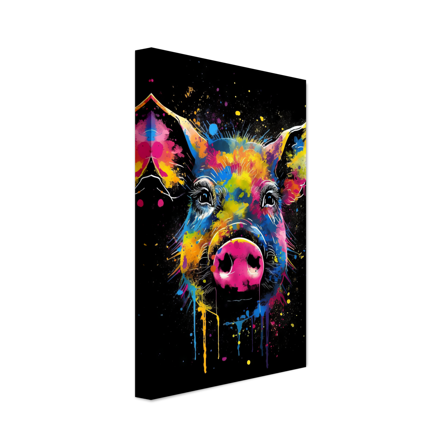 Schweine Schwein (Pop-Art) (PIG04)