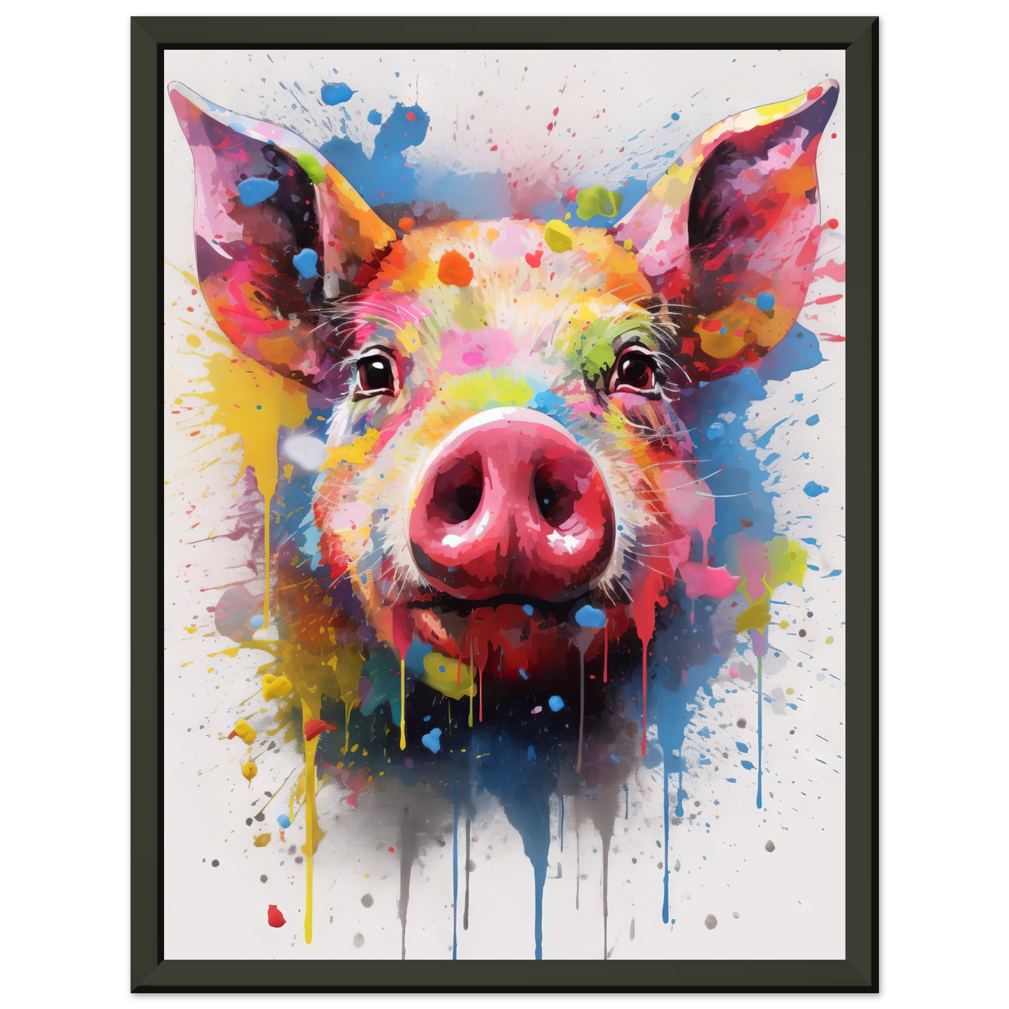 Schweine Schwein (Pop-Art) (PIG05)