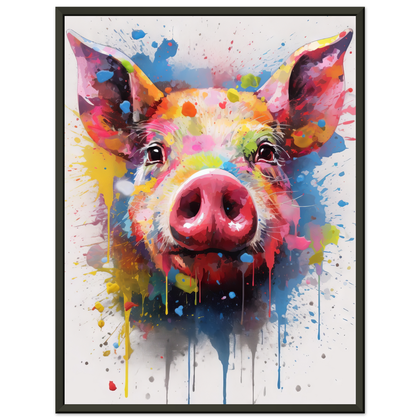 Schweine Schwein (Pop-Art) (PIG05)