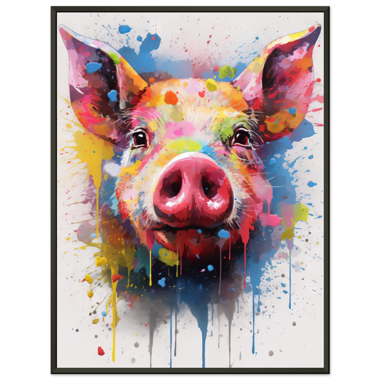 Schweine Schwein (Pop-Art) (PIG05)