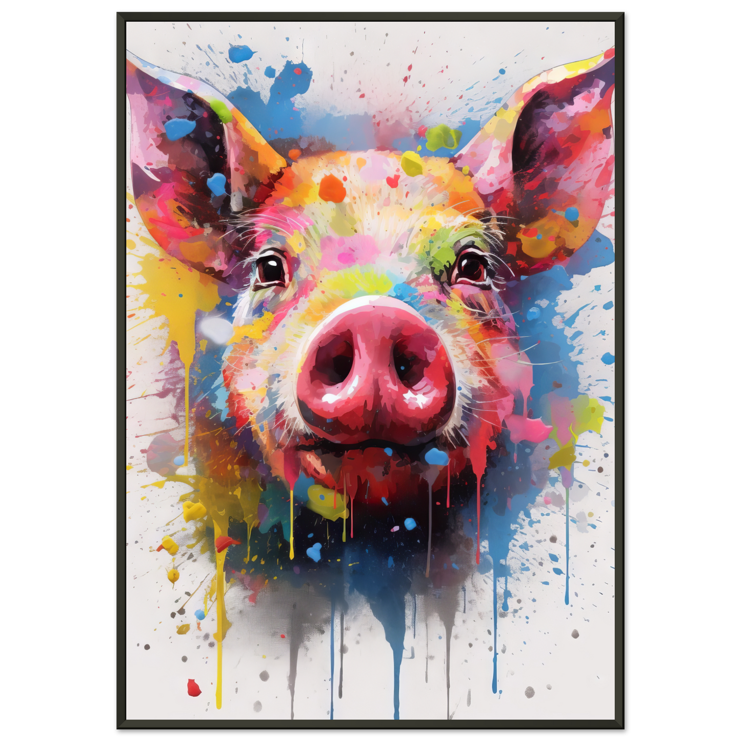 Schweine Schwein (Pop-Art) (PIG05)
