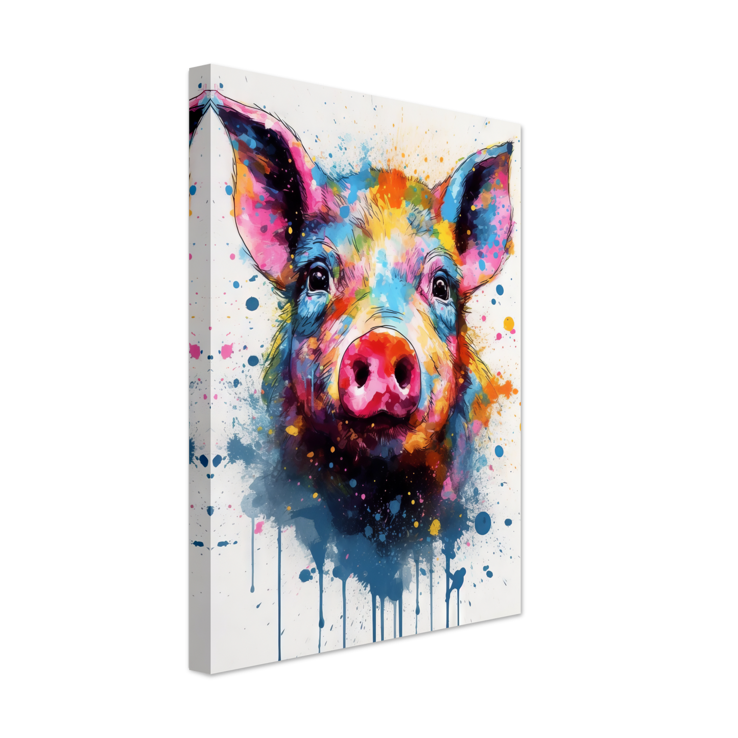 Schweine Schwein (Pop-Art) (PIG06)