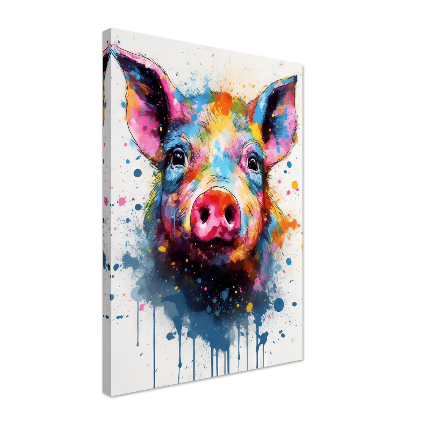 Schweine Schwein (Pop-Art) (PIG06)