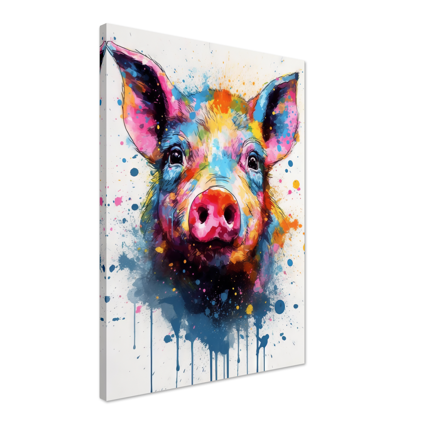 Schweine Schwein (Pop-Art) (PIG06)