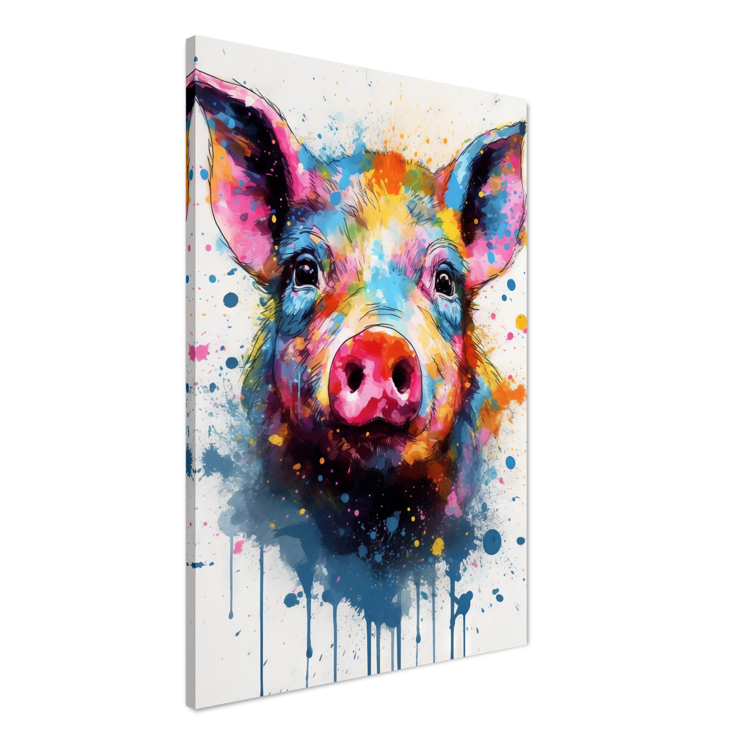 Schweine Schwein (Pop-Art) (PIG06)