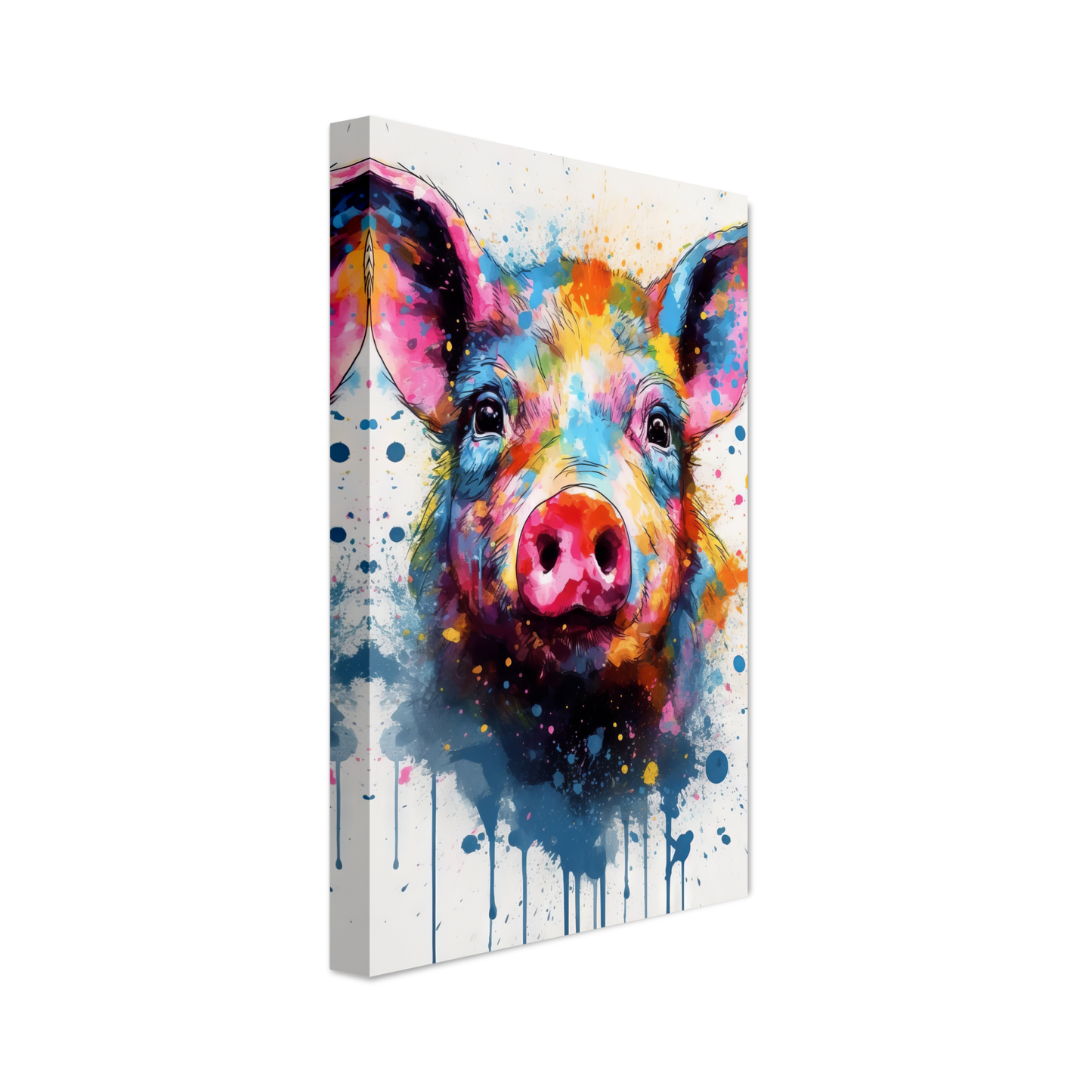 Schweine Schwein (Pop-Art) (PIG06)