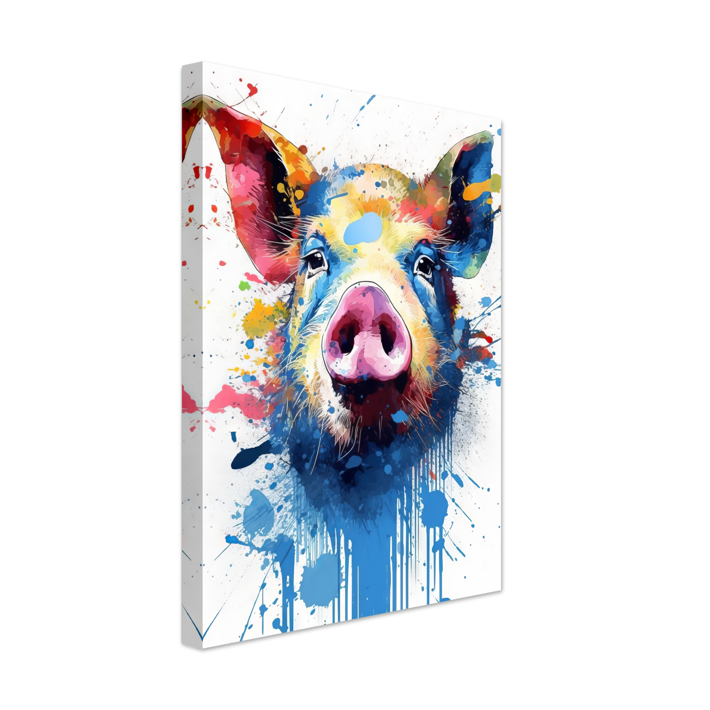 Schweine Schwein (Pop-Art) (PIG07)
