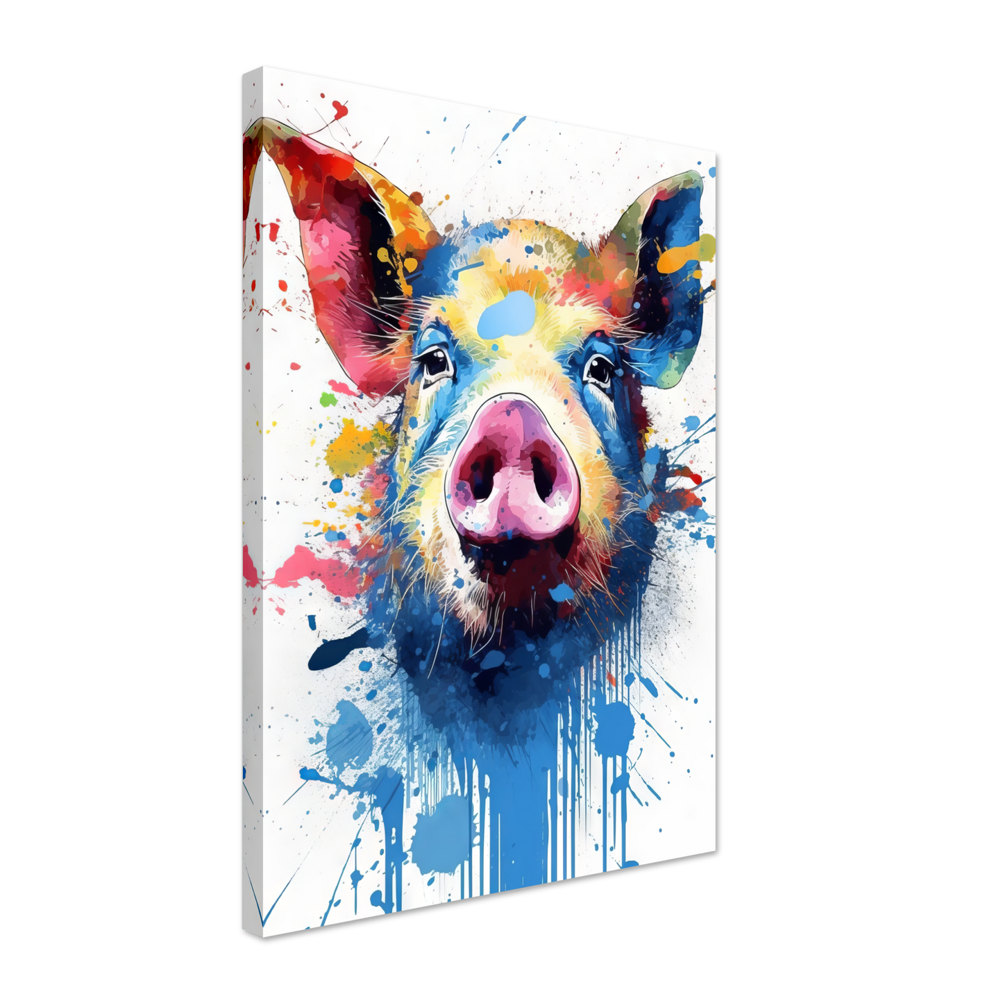 Schweine Schwein (Pop-Art) (PIG07)