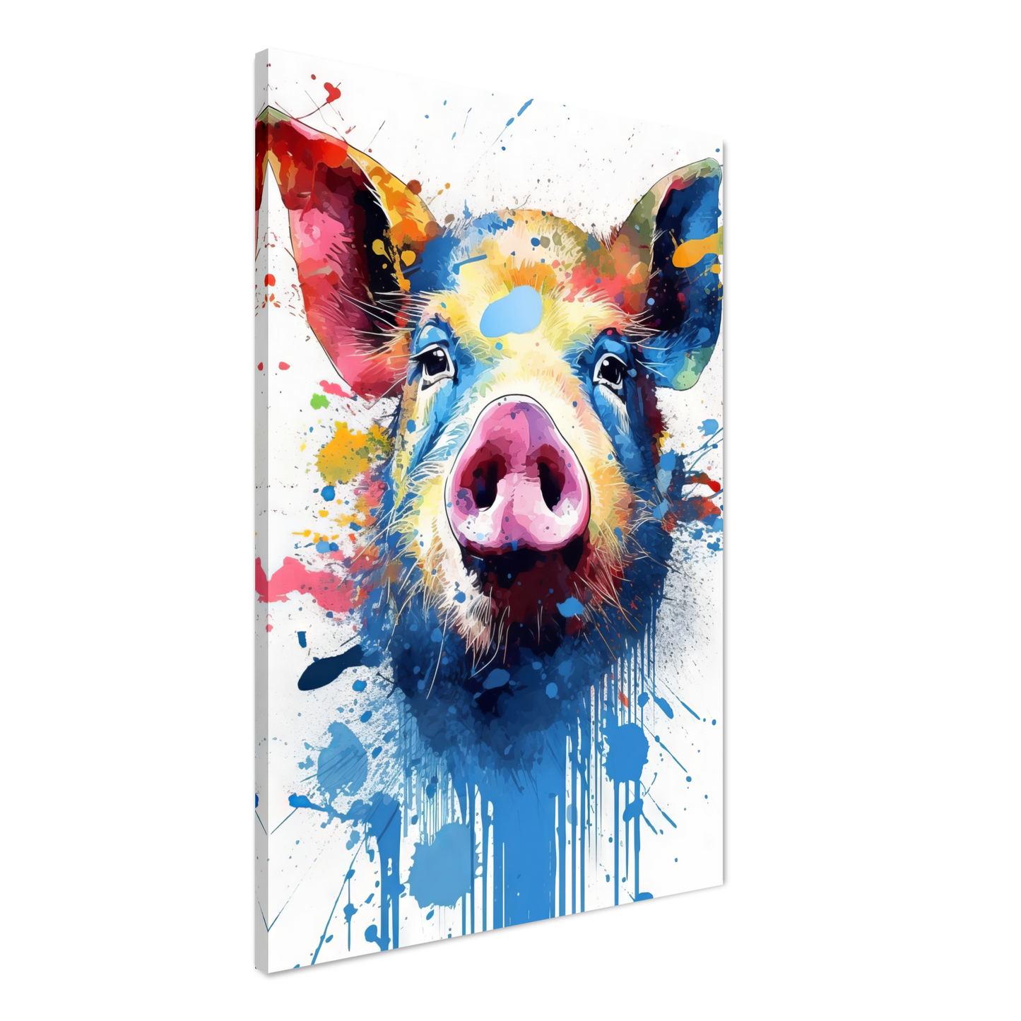 Schweine Schwein (Pop-Art) (PIG07)