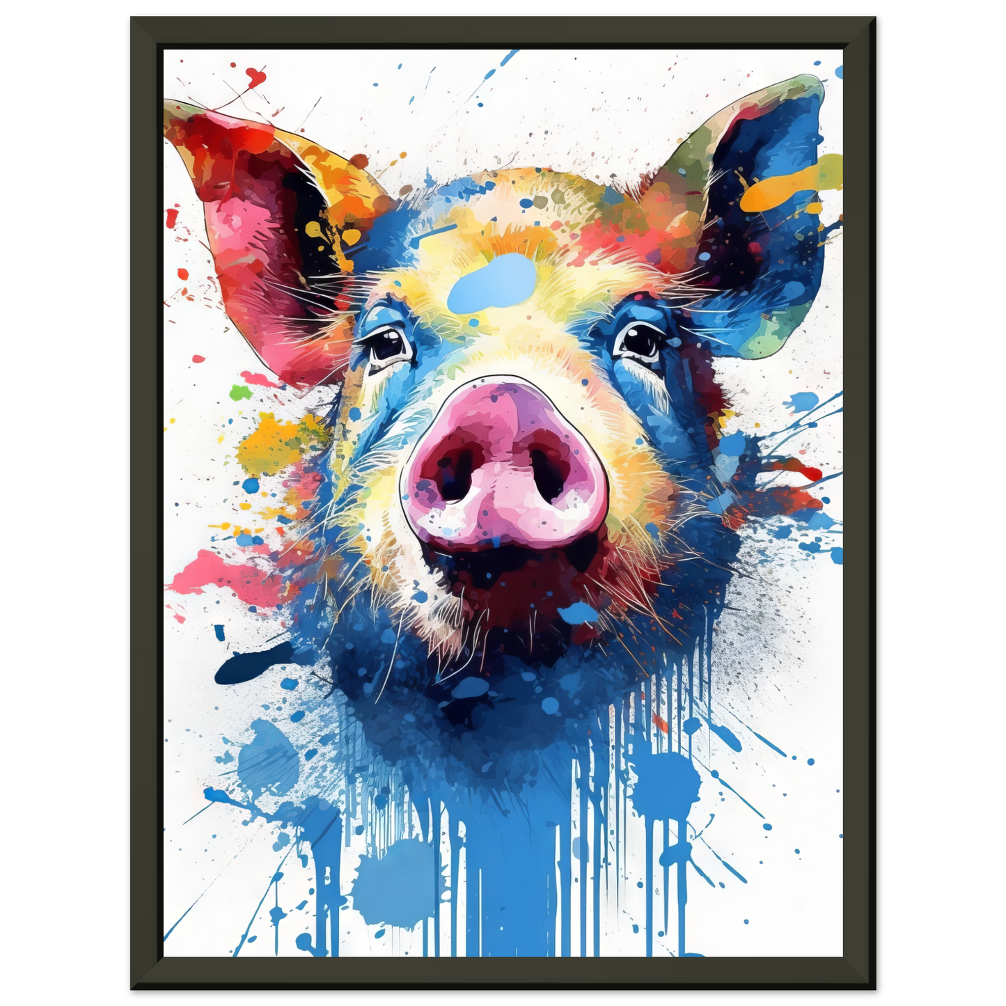 Schweine Schwein (Pop-Art) (PIG07)