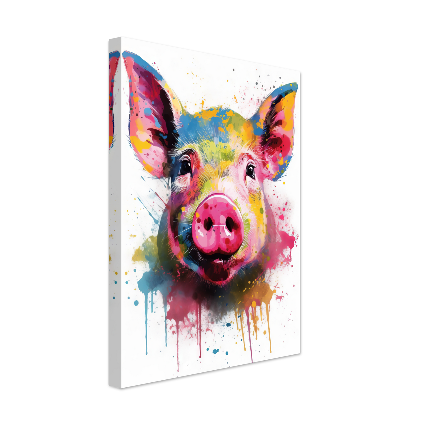 Schweine Schwein (Pop-Art) (PIG08)