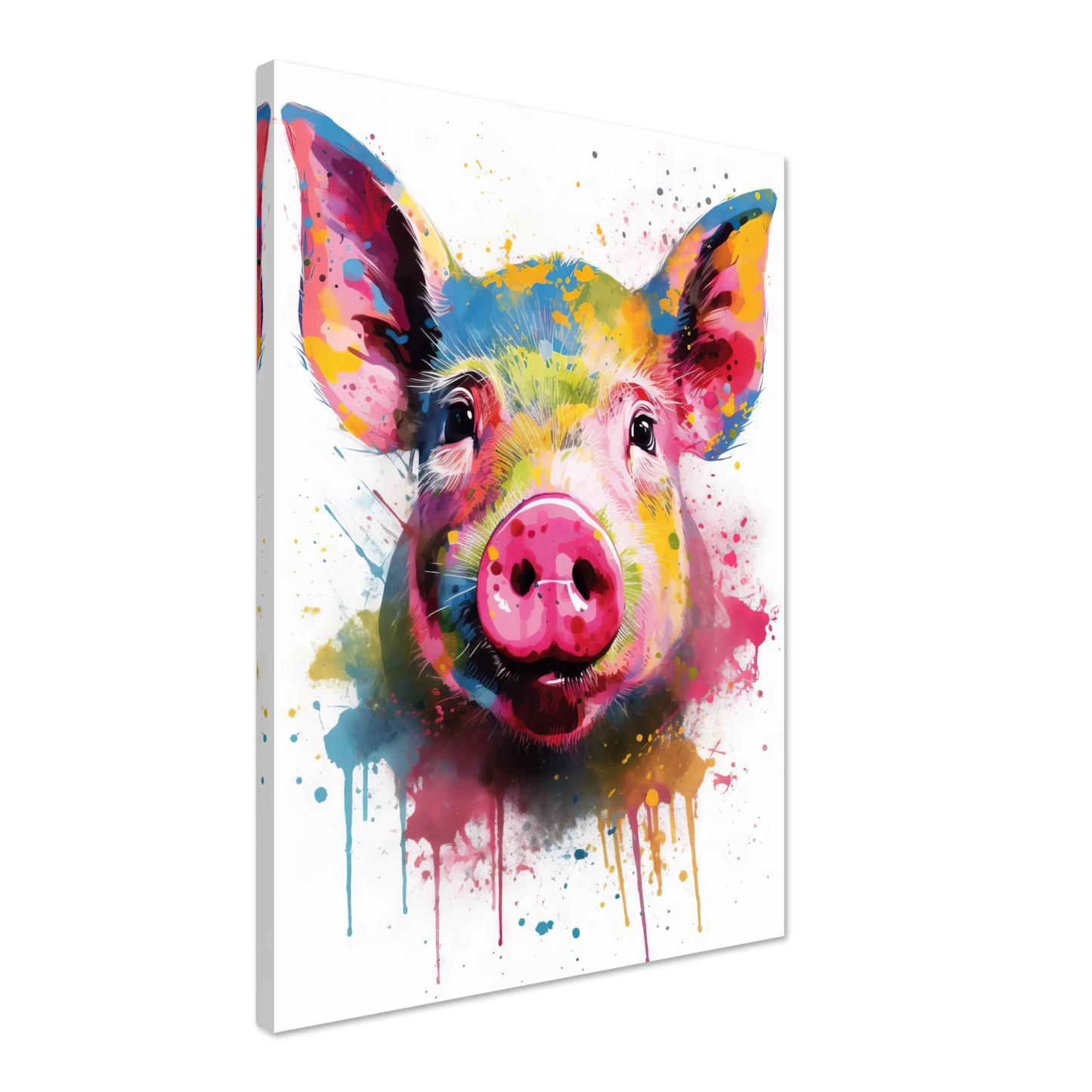 Schweine Schwein (Pop-Art) (PIG08)