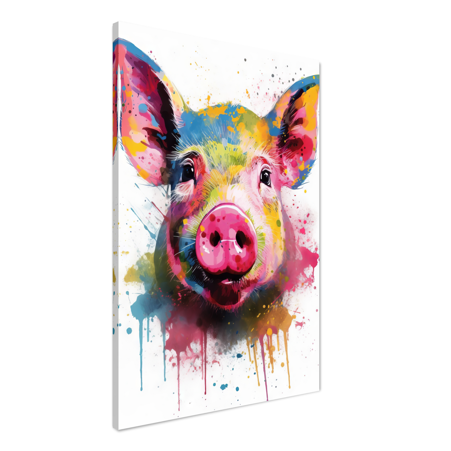 Schweine Schwein (Pop-Art) (PIG08)