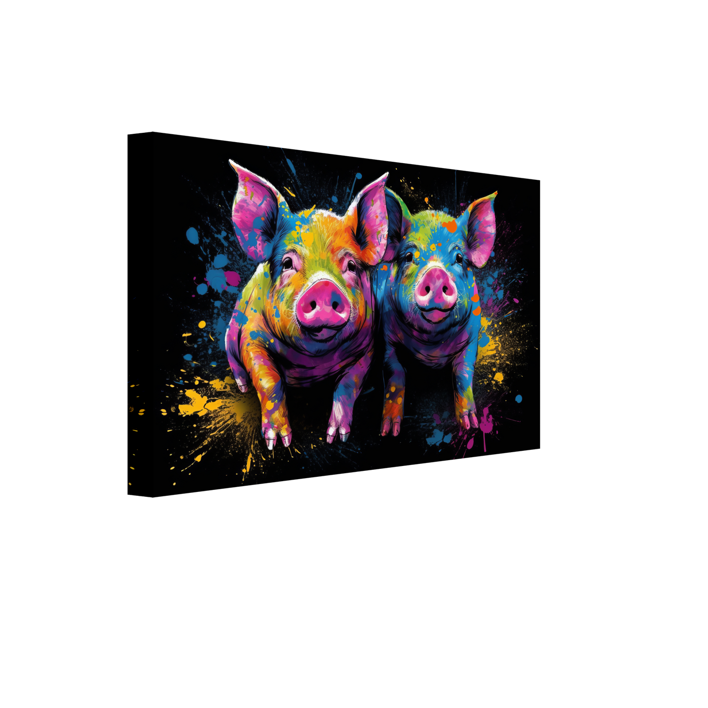 Schweine Schwein Pop-Art (PIG09)