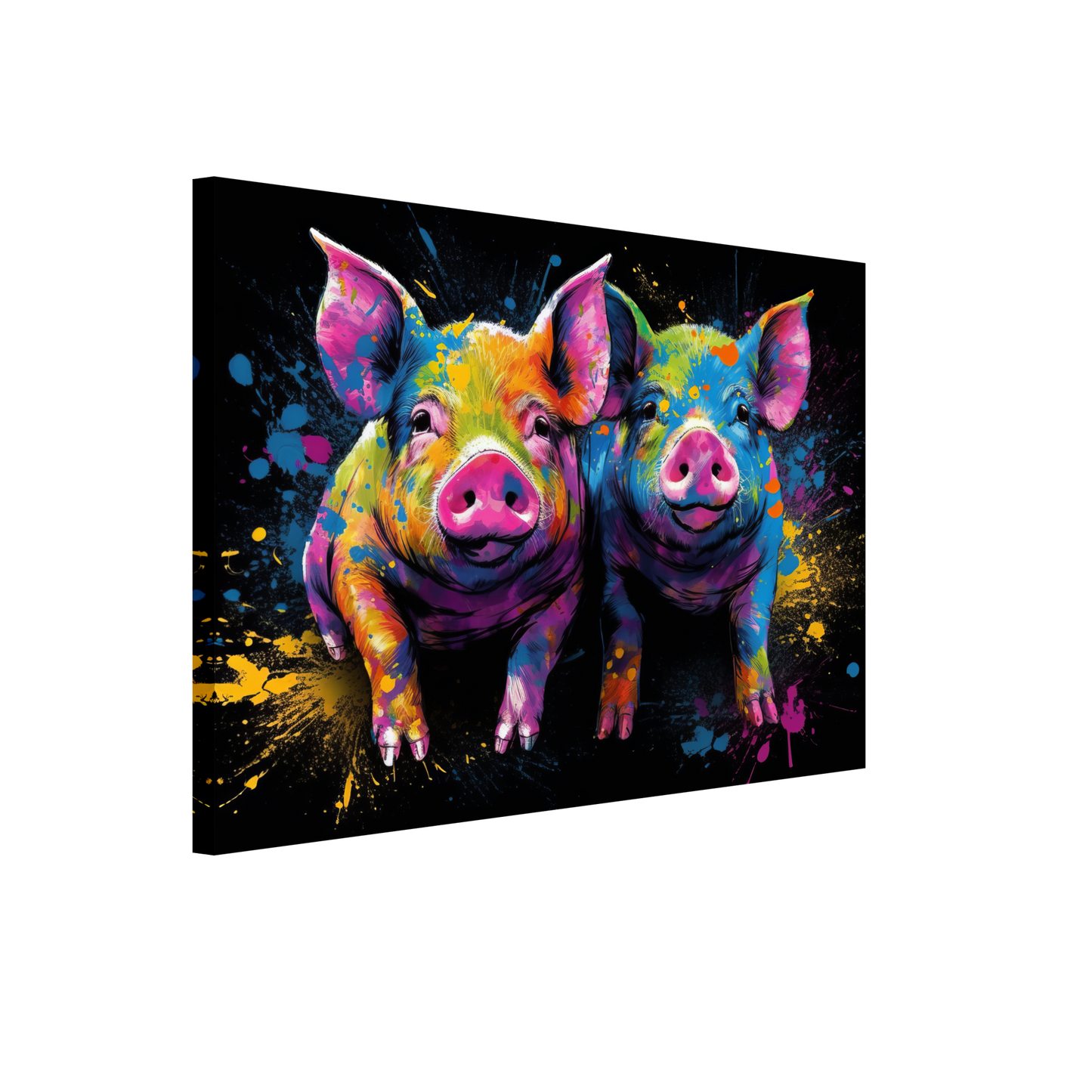 Schweine Schwein Pop-Art (PIG09)