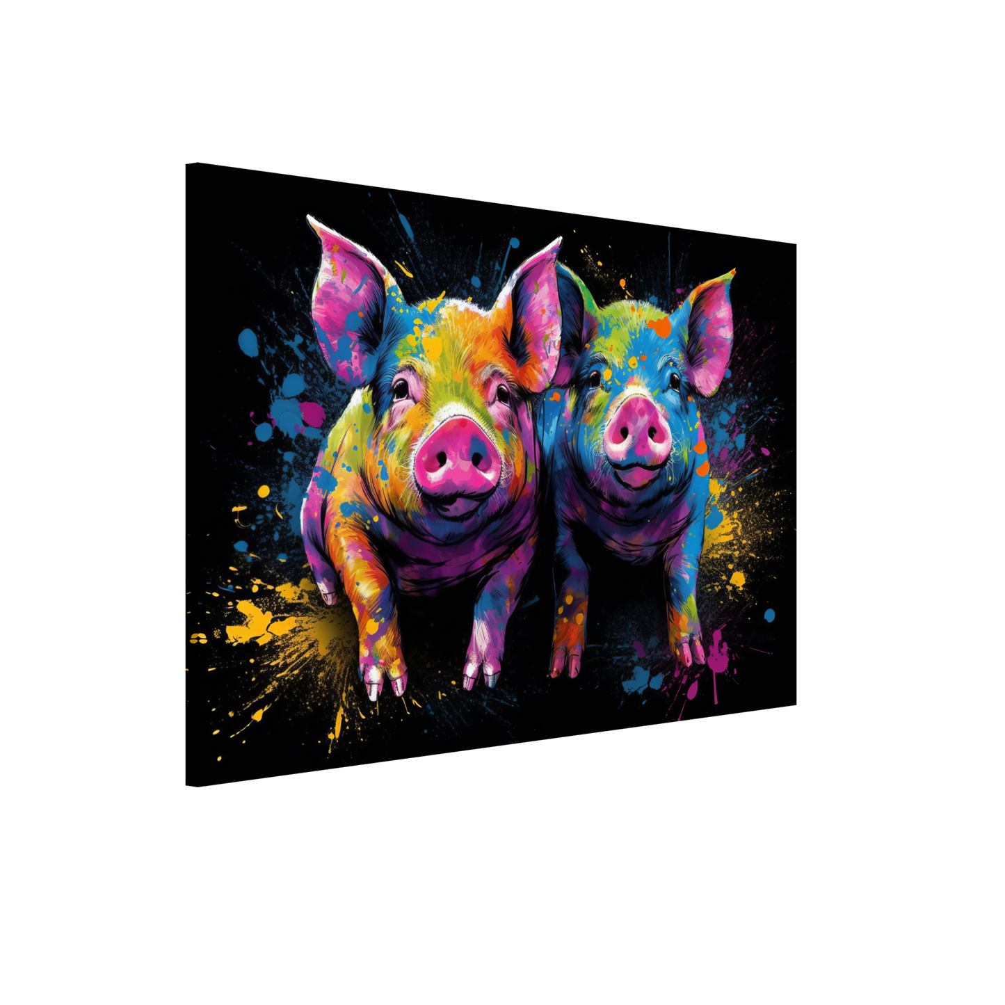 Schweine Schwein Pop-Art (PIG09)