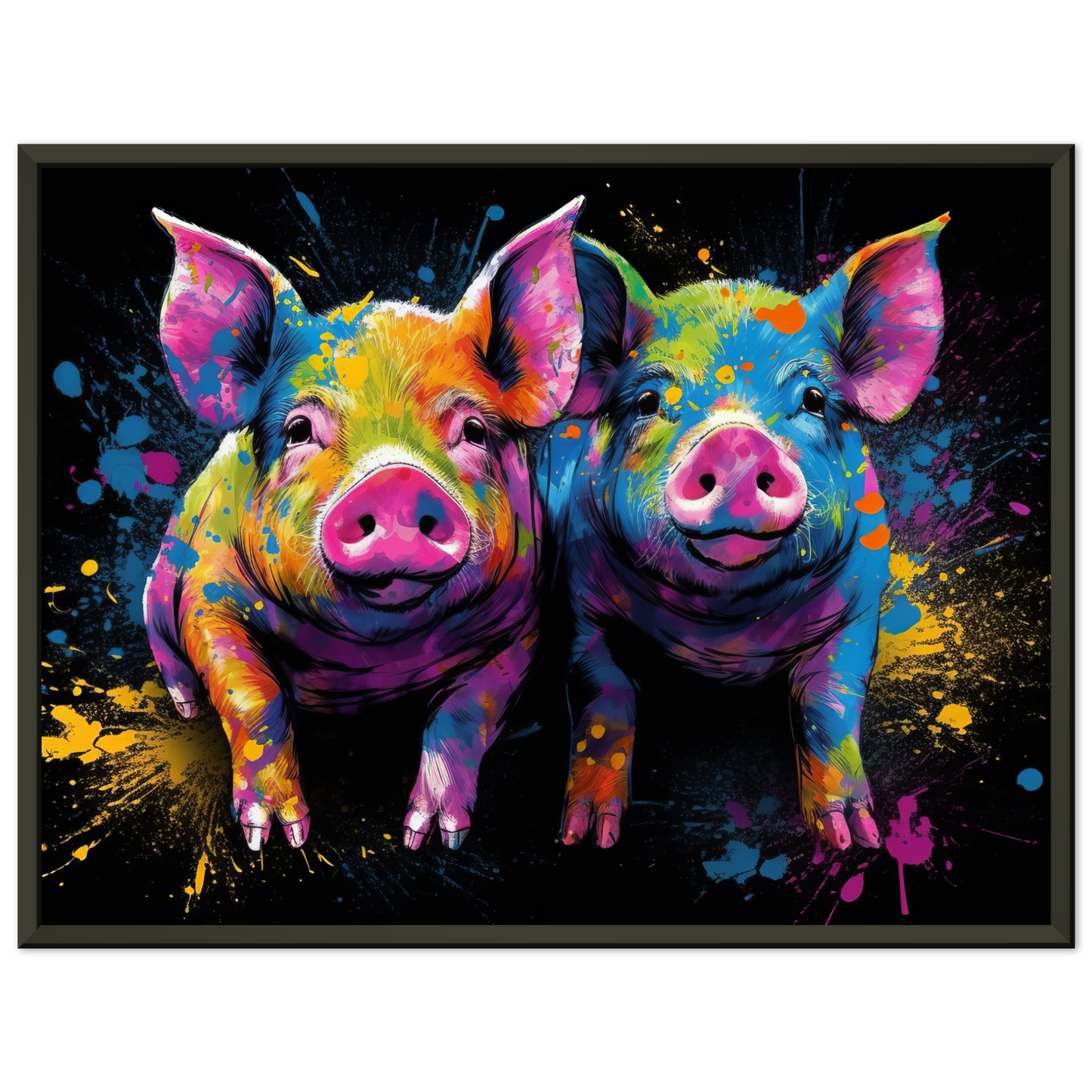Schweine Schwein Pop-Art (PIG09)