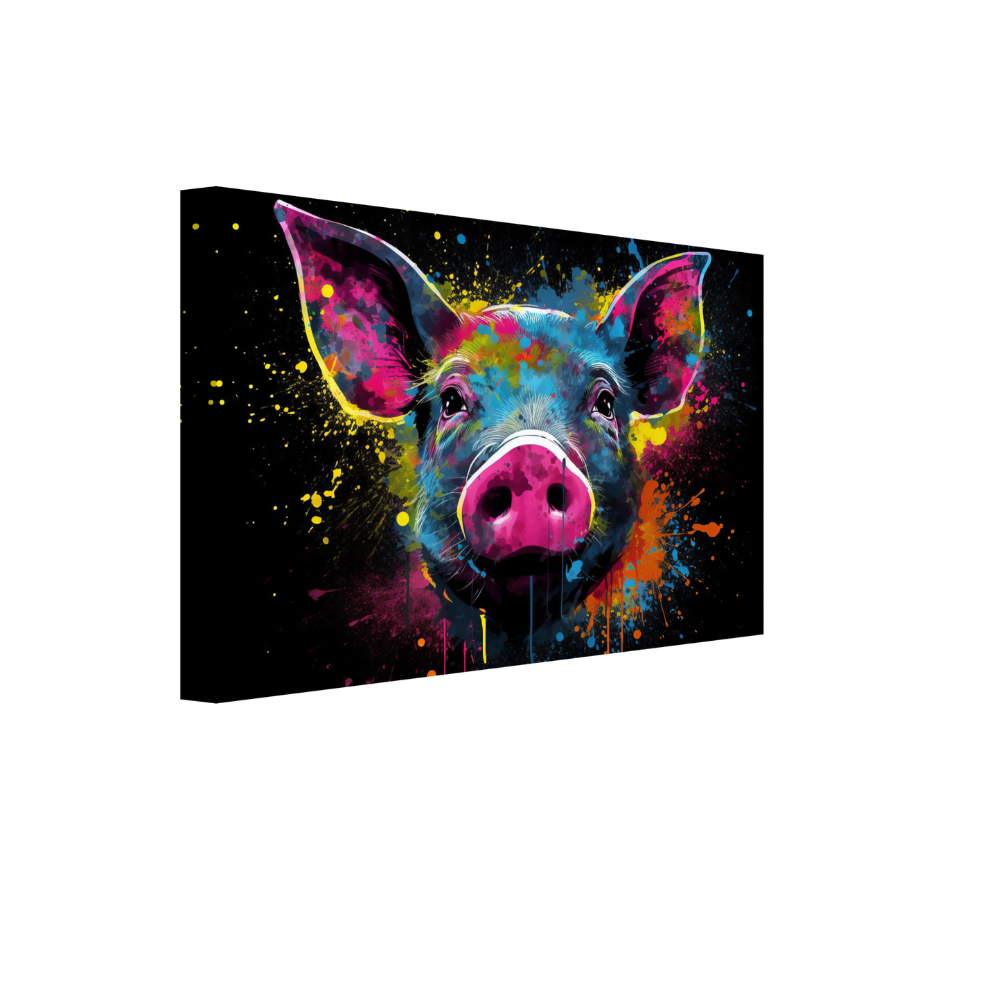 Schweine Schwein Pop-Art (PIG11)