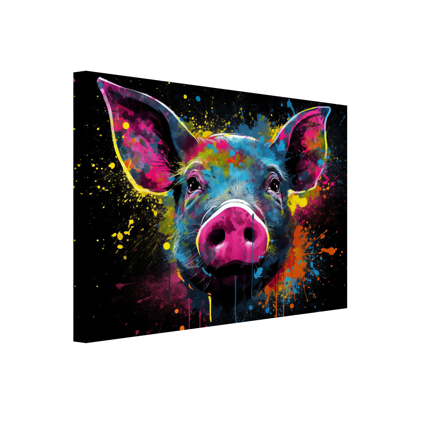 Schweine Schwein Pop-Art (PIG11)