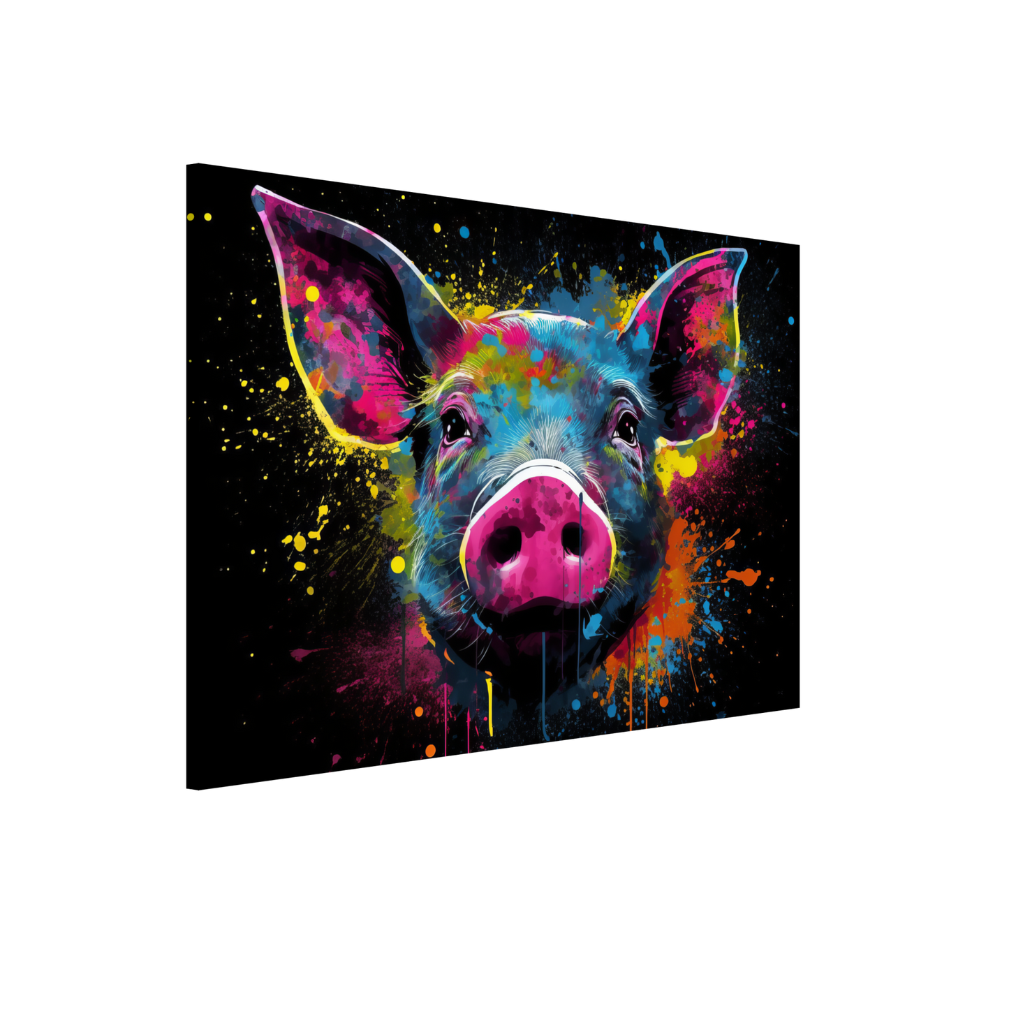 Schweine Schwein Pop-Art (PIG11)