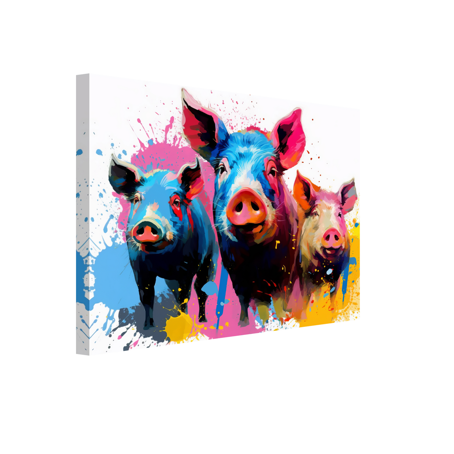 Schweine Schwein Pop-Art (PIG13)