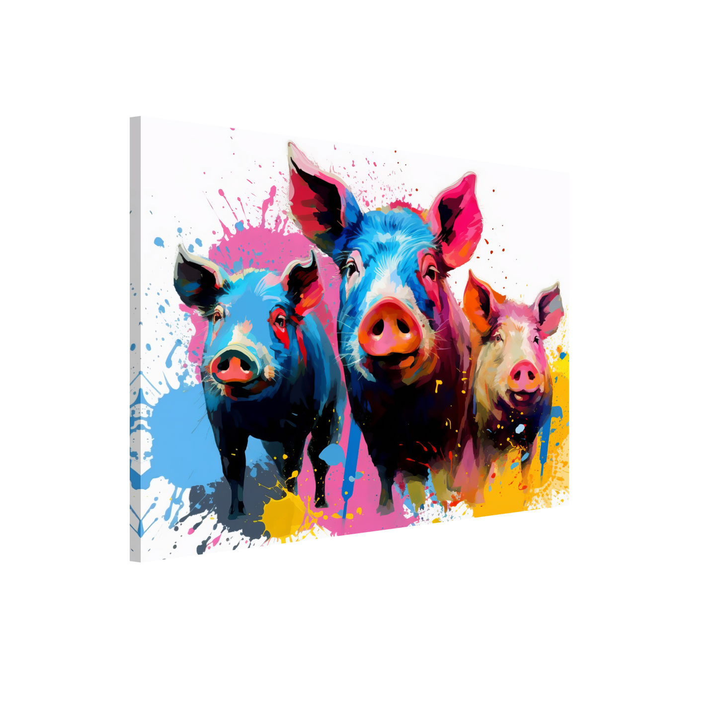 Schweine Schwein Pop-Art (PIG13)