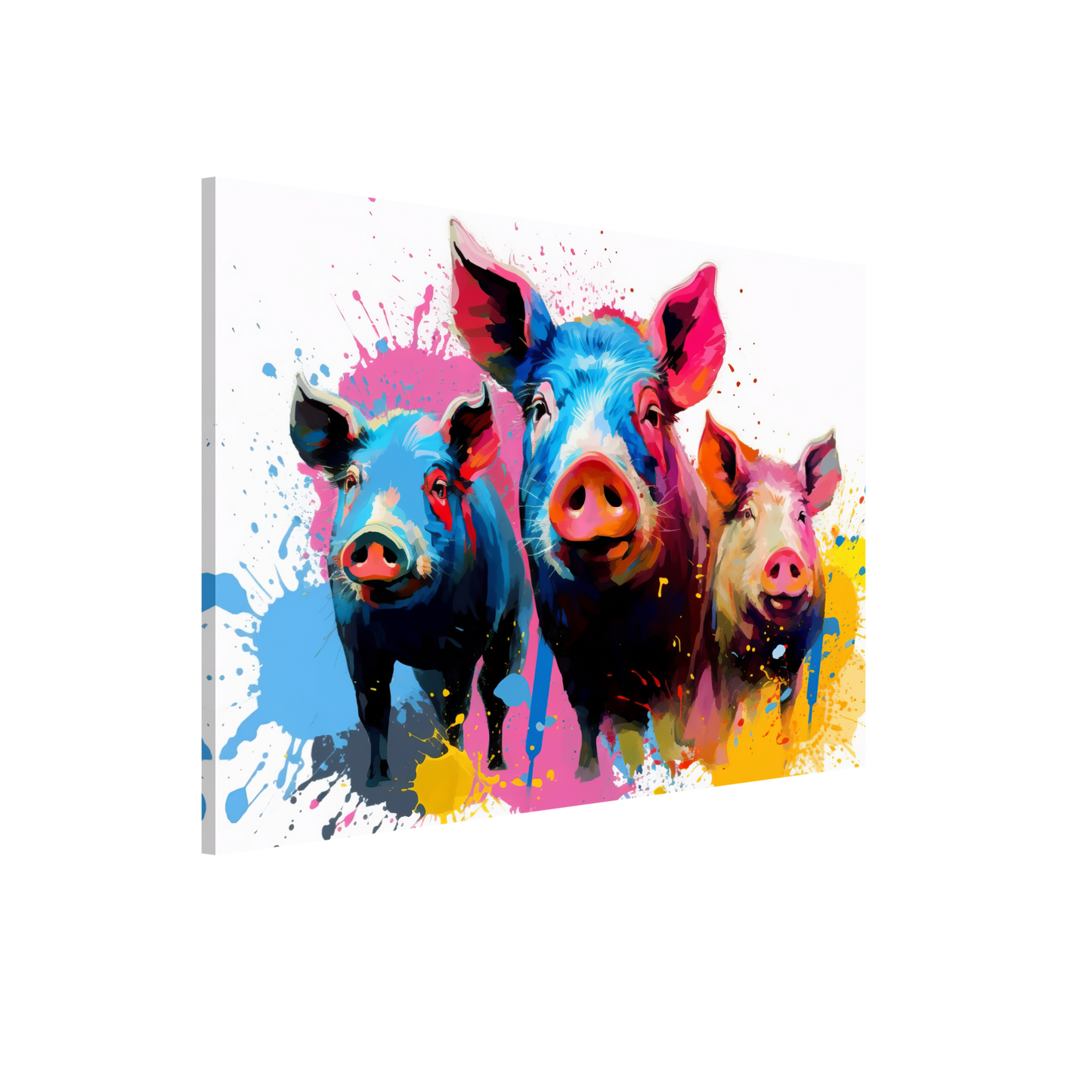 Schweine Schwein Pop-Art (PIG13)