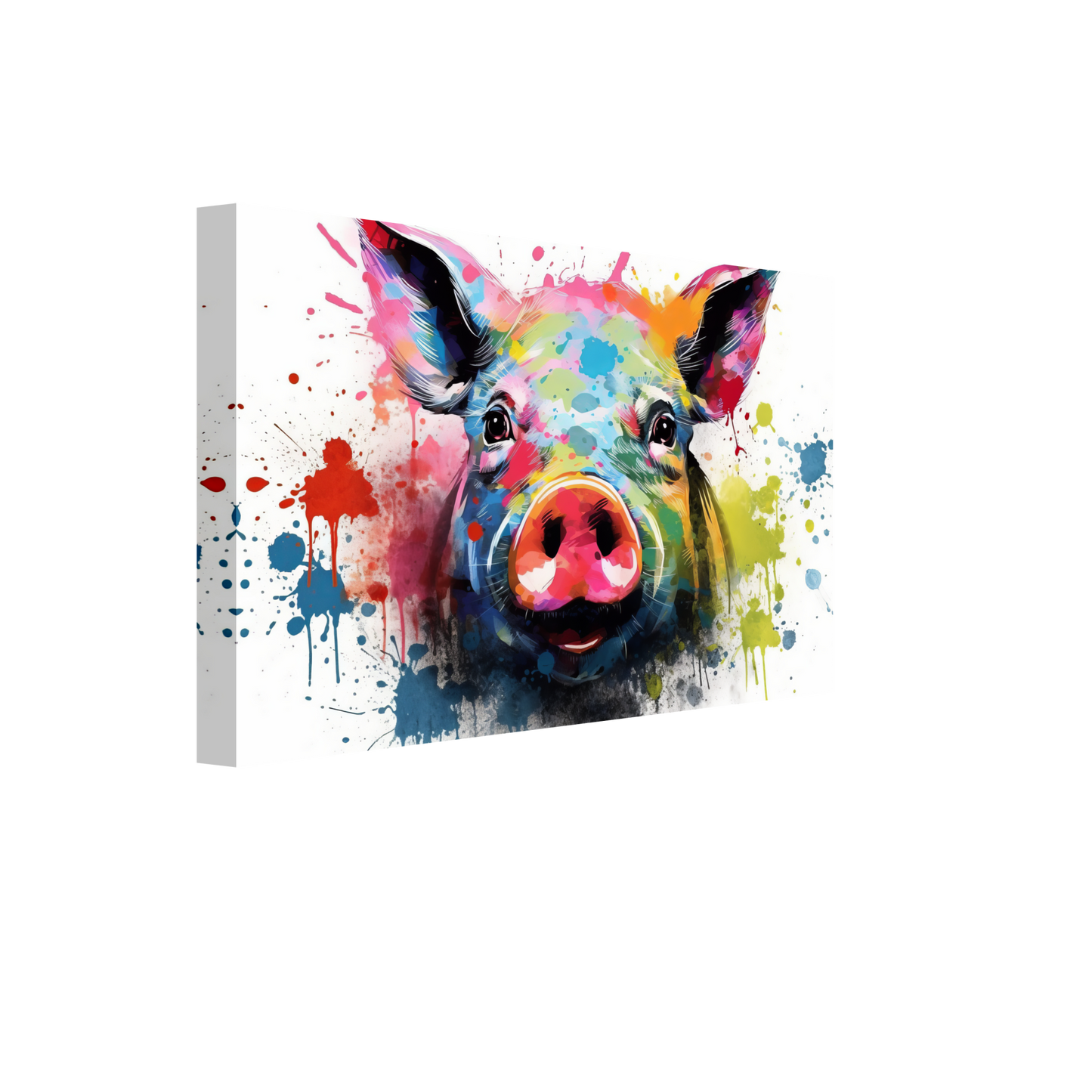 Schweine Schwein Pop-Art (PIG14)