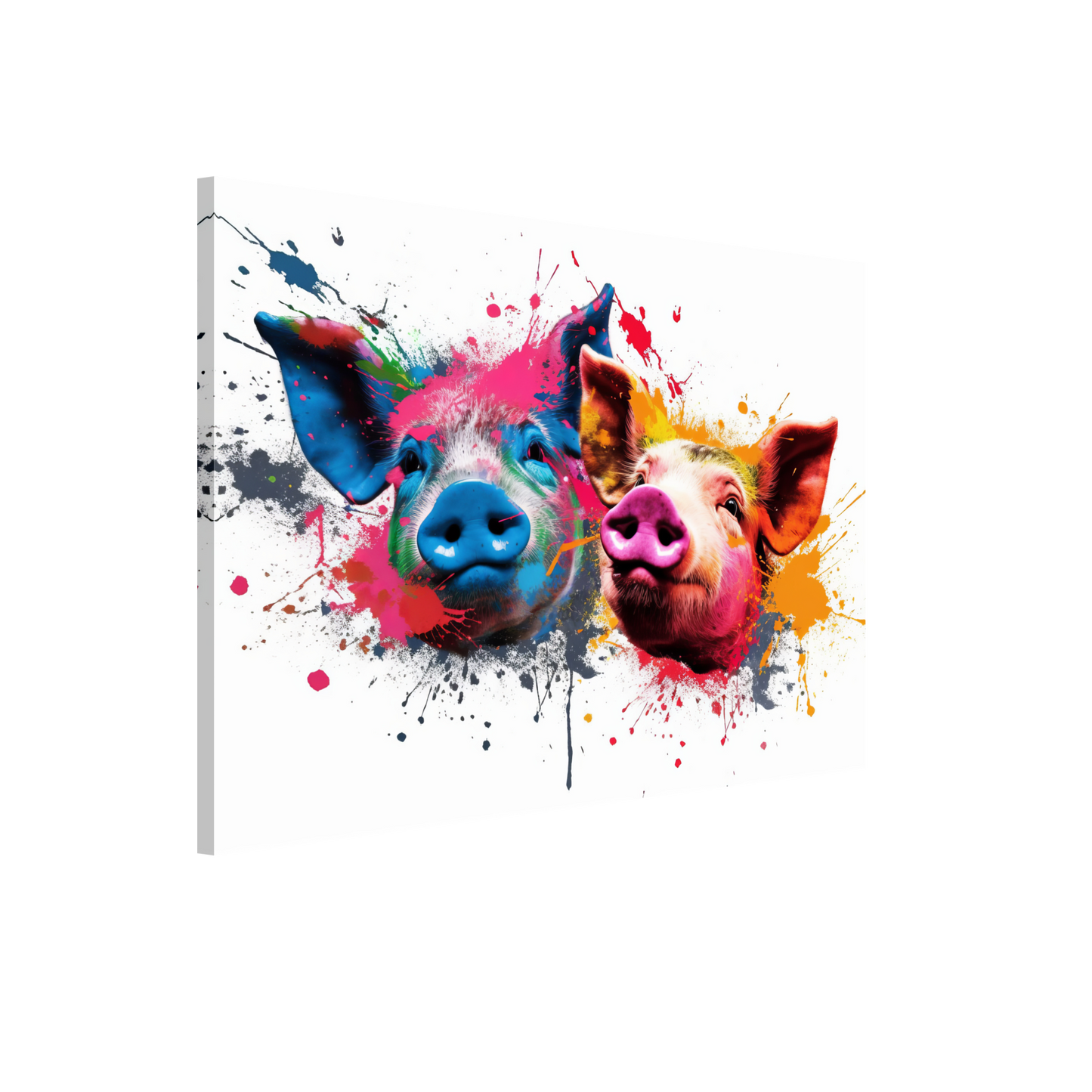 Schweine Schwein Pop-Art (PIG15)